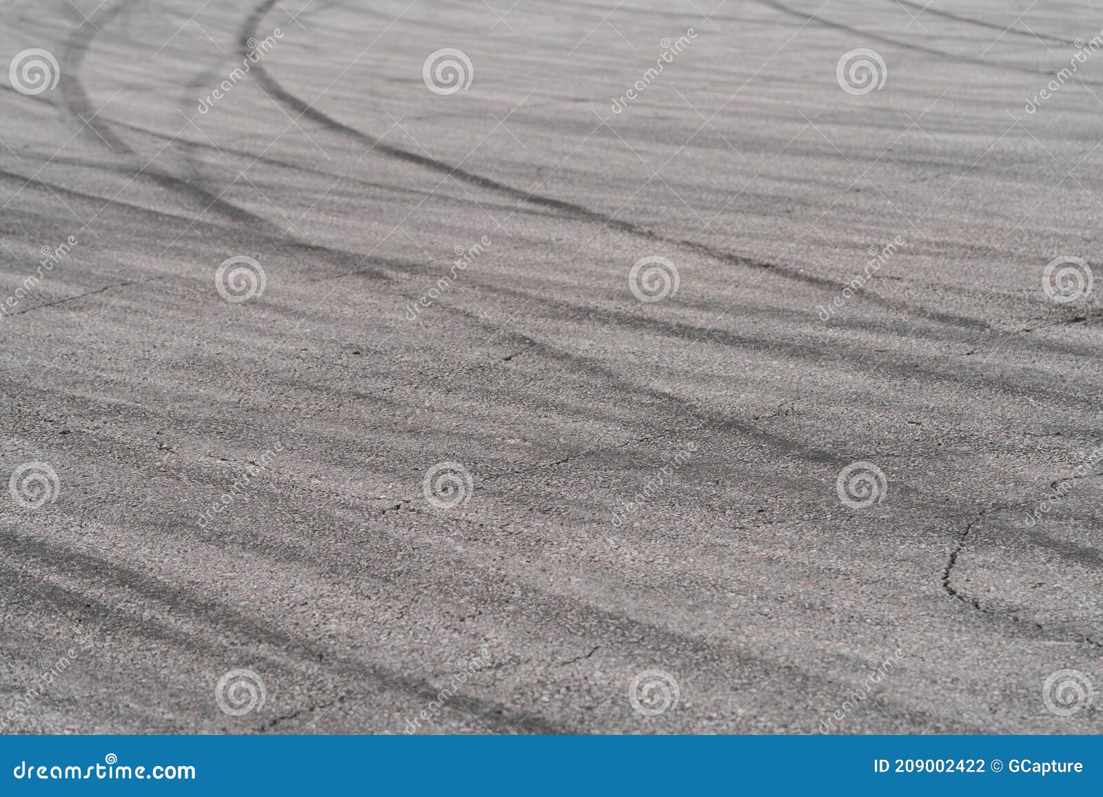 Asphalt with Black Rubber Marks from Tyres Stock Photo Image of race