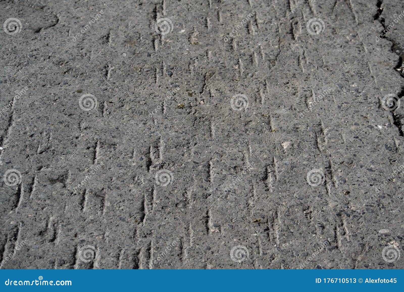 asphalt covered with flaws. photo background