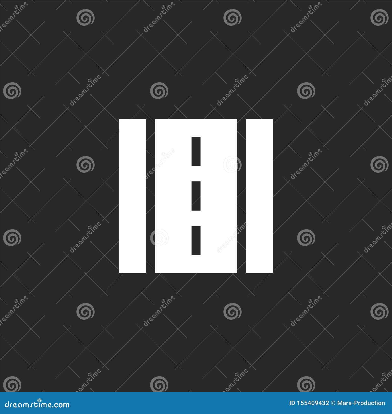 Asphalt Icon. Filled Asphalt Icon For Website Design And ...