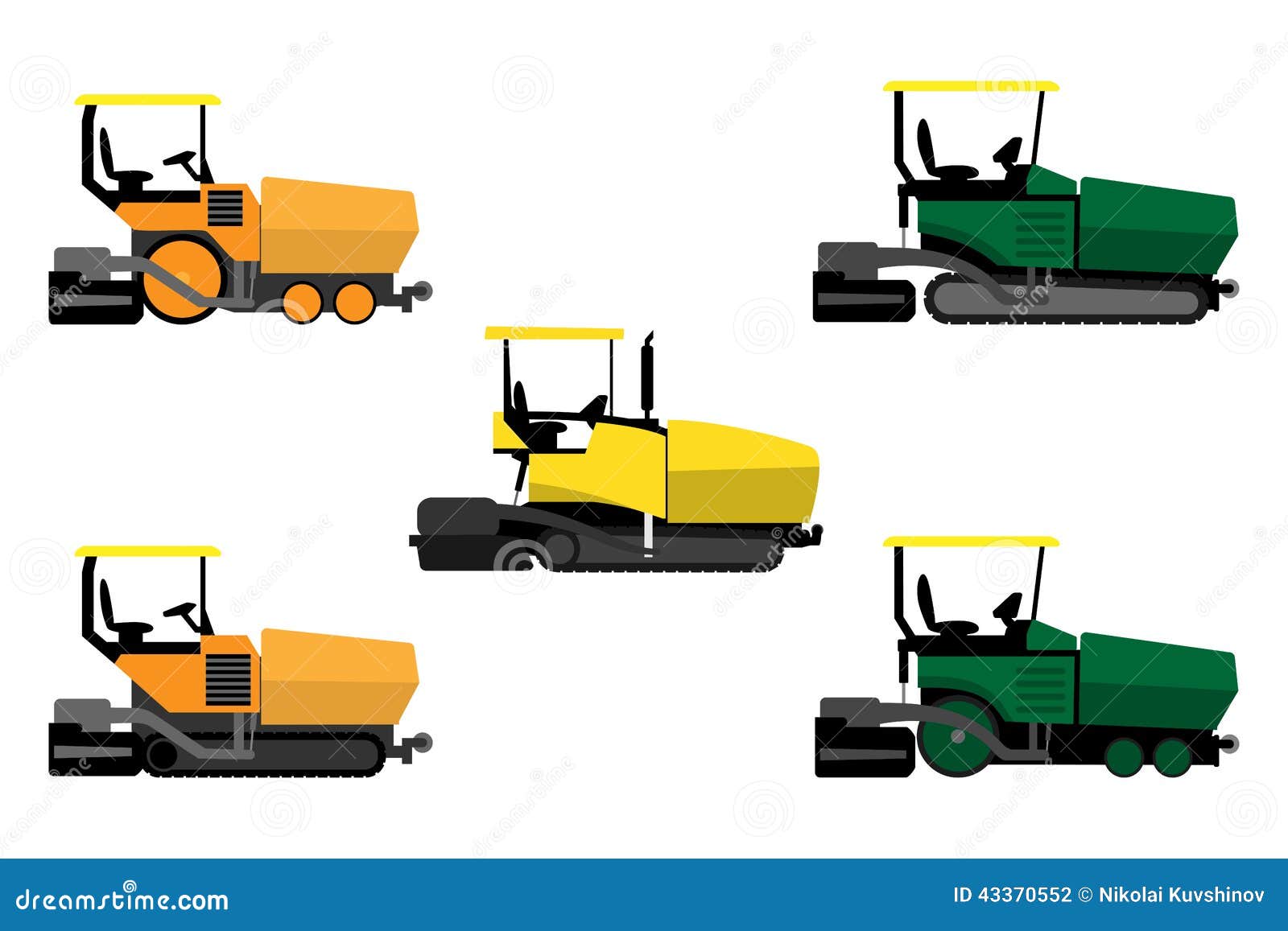 clipart of paving and asphalt work