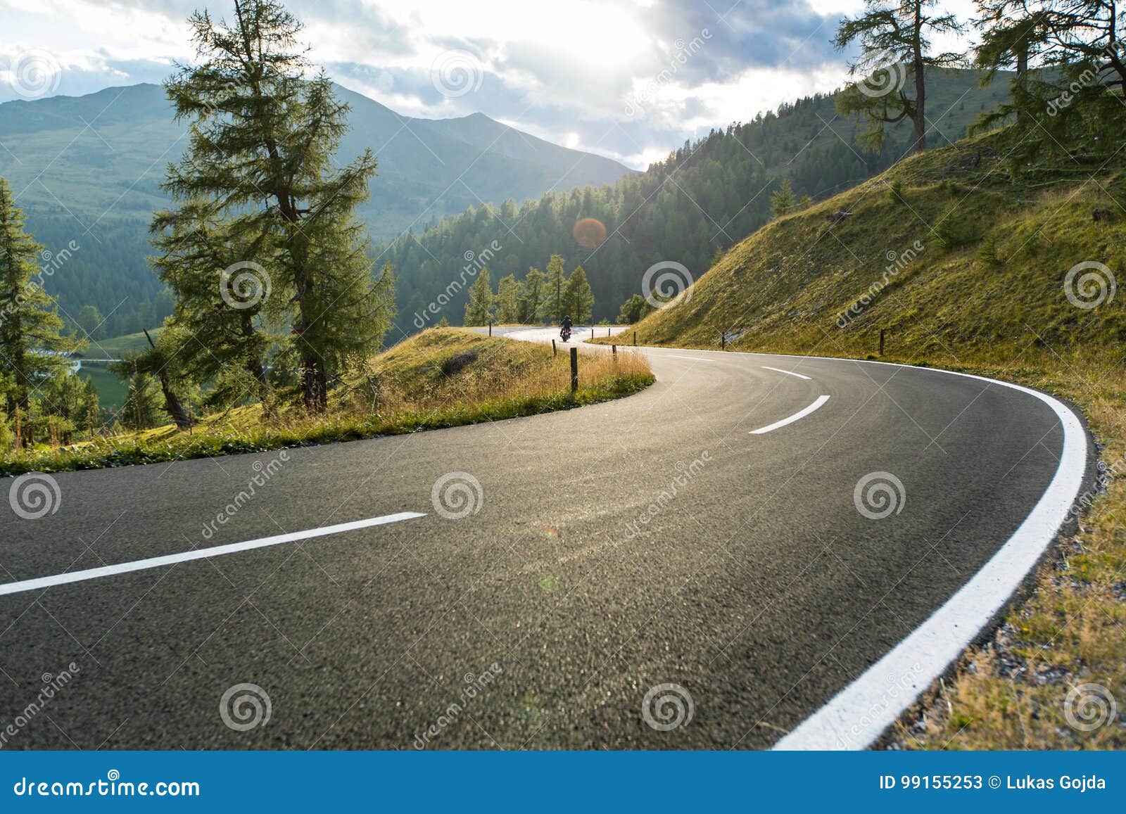 Forest highway Road as background Stock Photo by liushengfilm 75705411