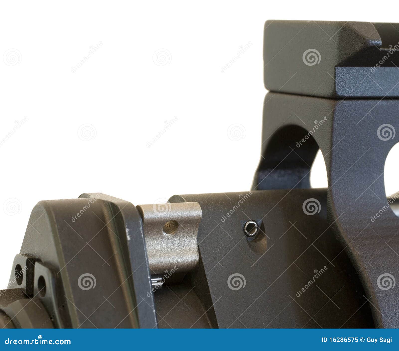 Assault Rifle Gas Regulator Stock Image Image of assault, firearm 16286575