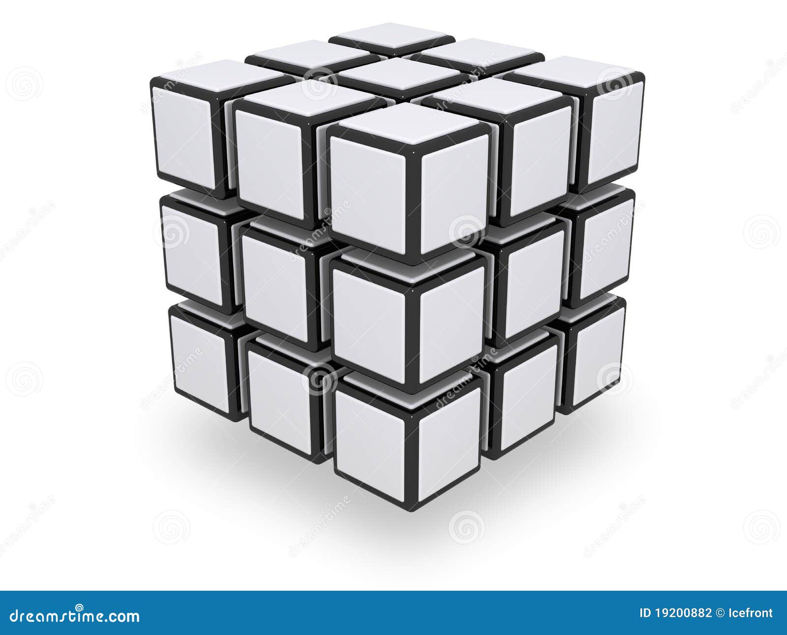 What Is X 3 X Assembled 3x3 cube editorial photography. Illustration of group - 19200882