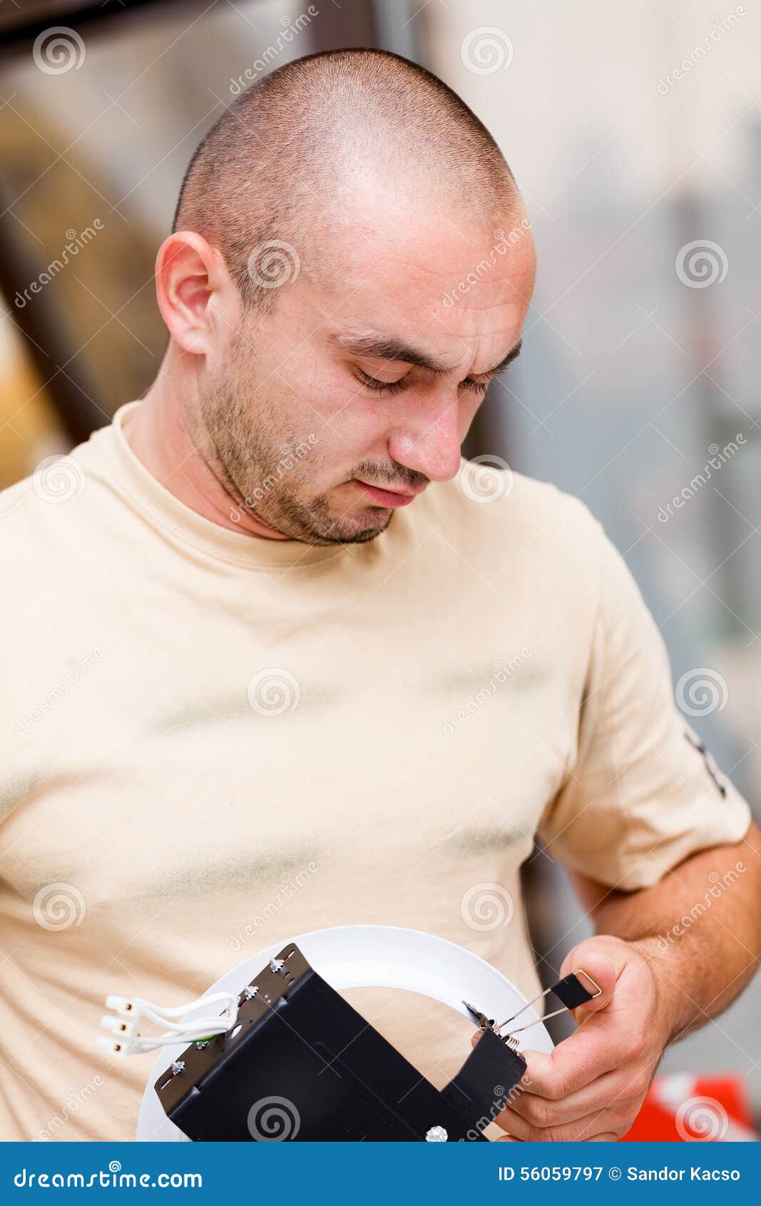 Assembling Parts stock image. Image of craftsperson, assembly 56059797