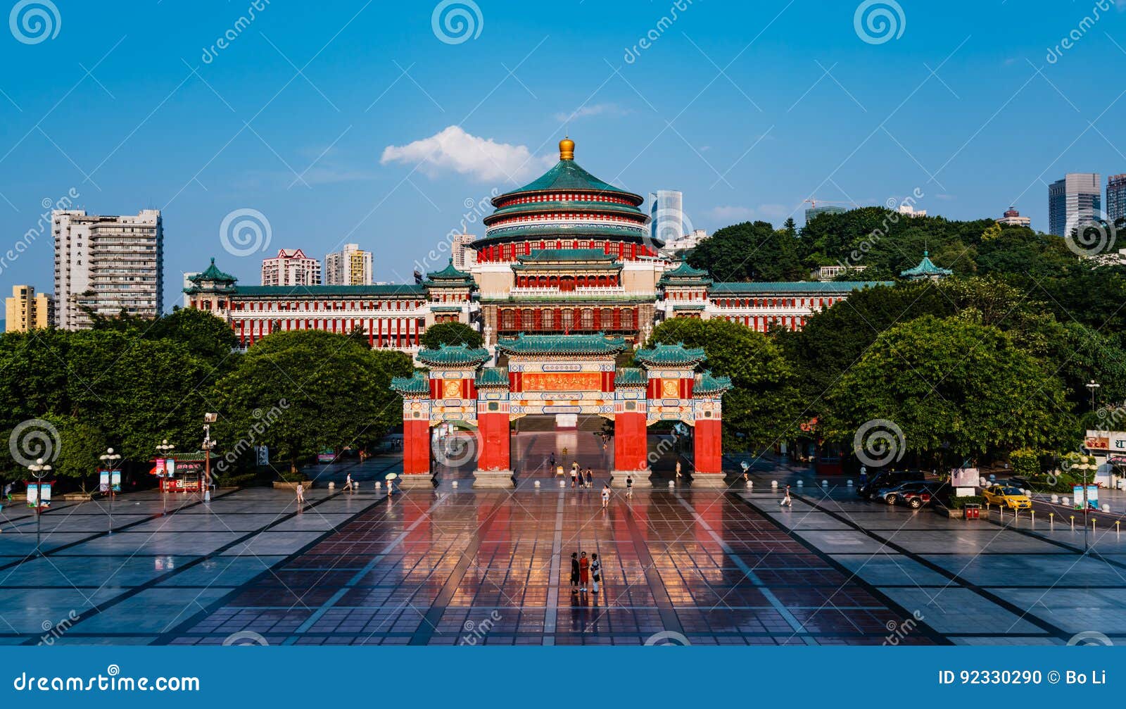 great hall of the people, chongqing