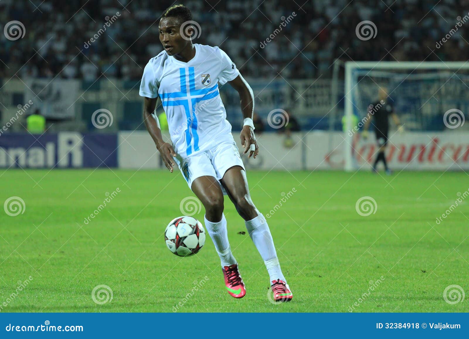 Ferencvarosi TC vs. HNK Rijeka UEFA EL football match, Stock Photo, Picture  And Rights Managed Image. Pic. ZON-6124548