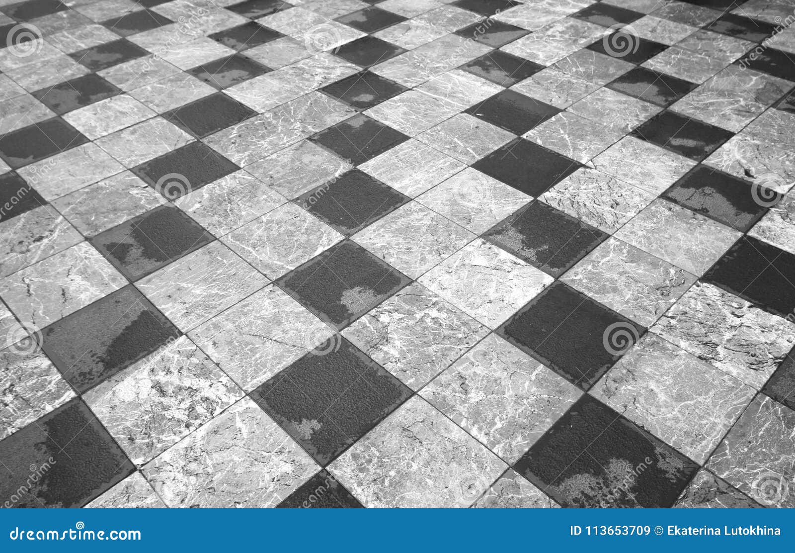 Quadrados preto e branco. fundo de xadrez