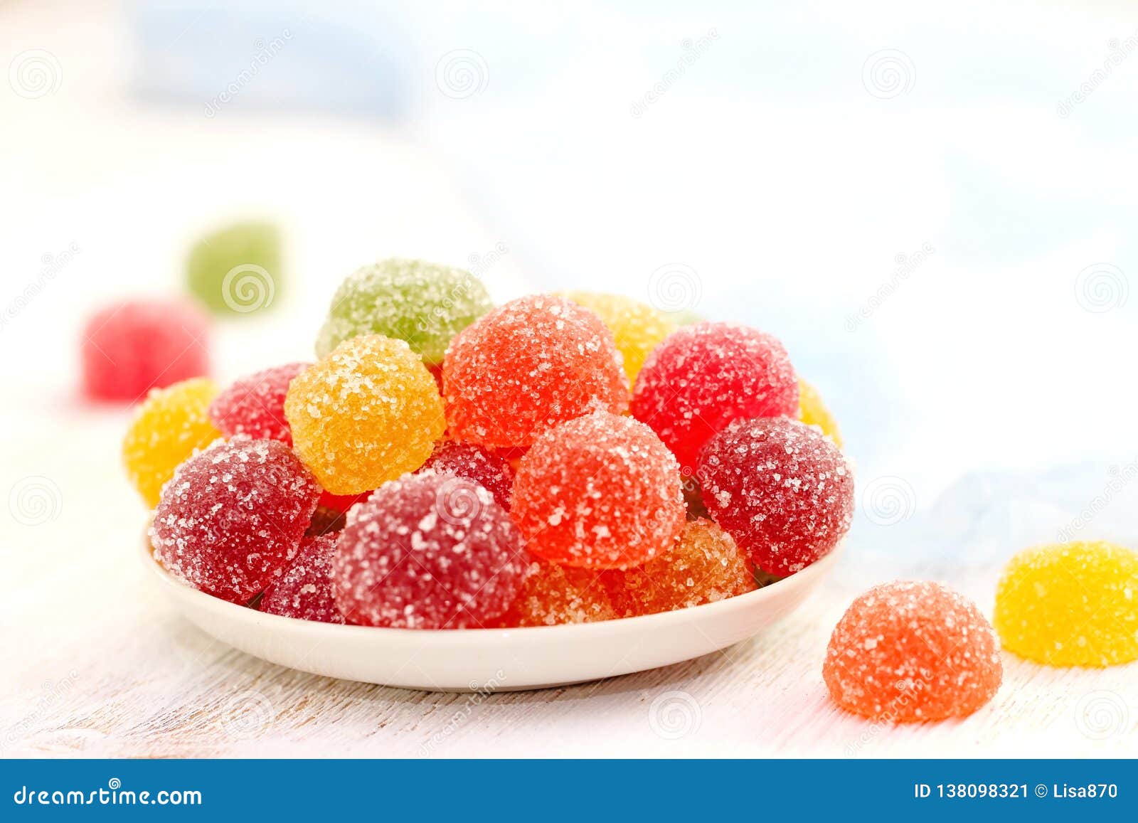 Assorted candies marmalade stock image. Image of diet 138098321