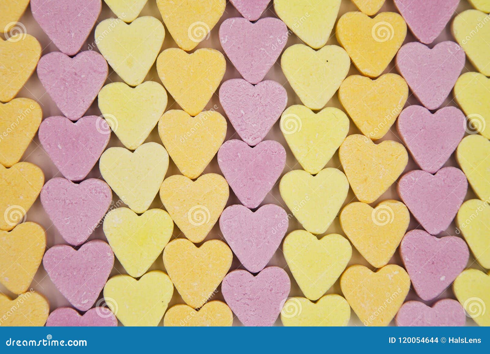 Candy Hearts Lines stock photo. Image of colorful, distingerating