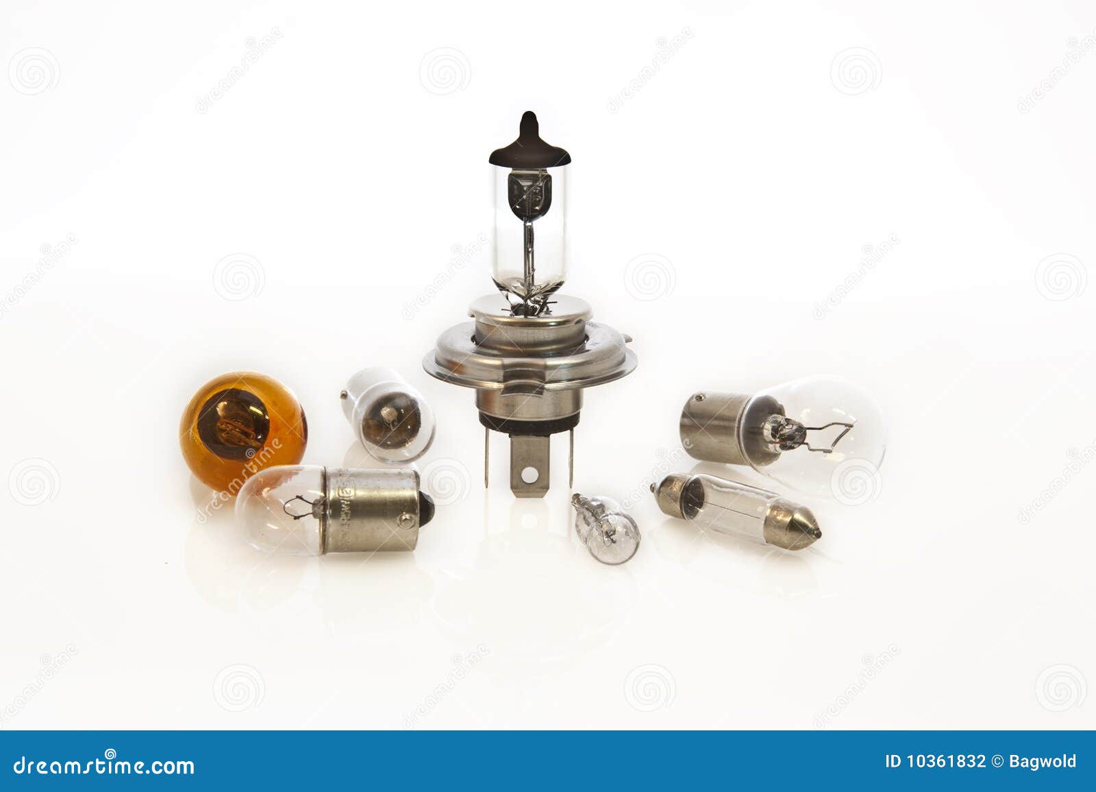 Assorted Car light bulbs stock photo. Image of equipment 10361832
