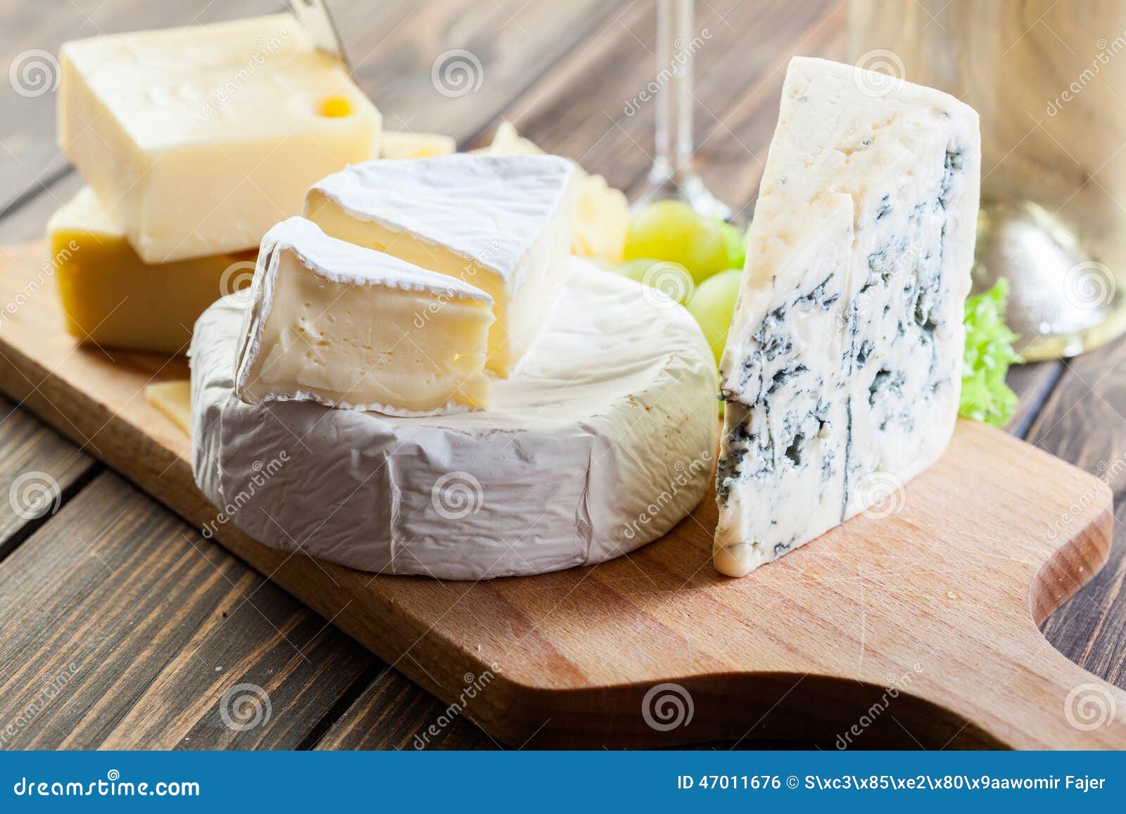 Assorted cheeses stock photo. Image of cutting, dairy 47011676