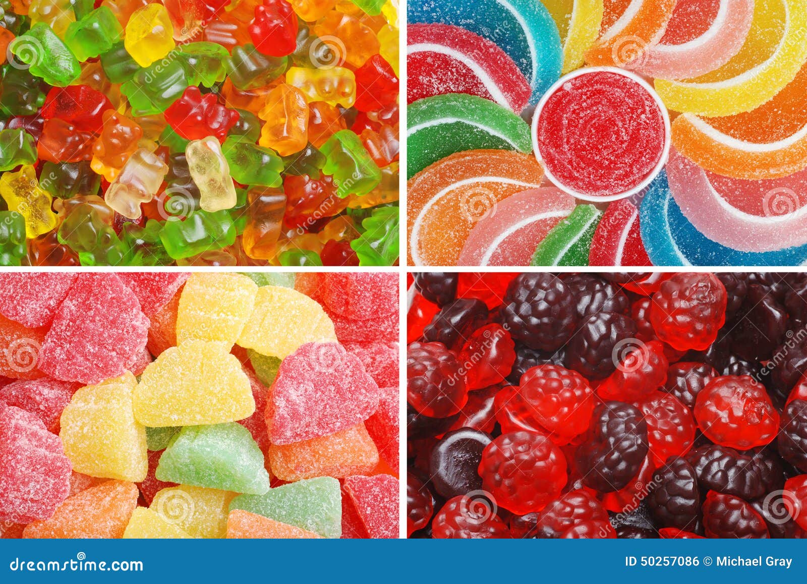 Assorted chewy candy stock photo. Image of gummy, junk 50257086
