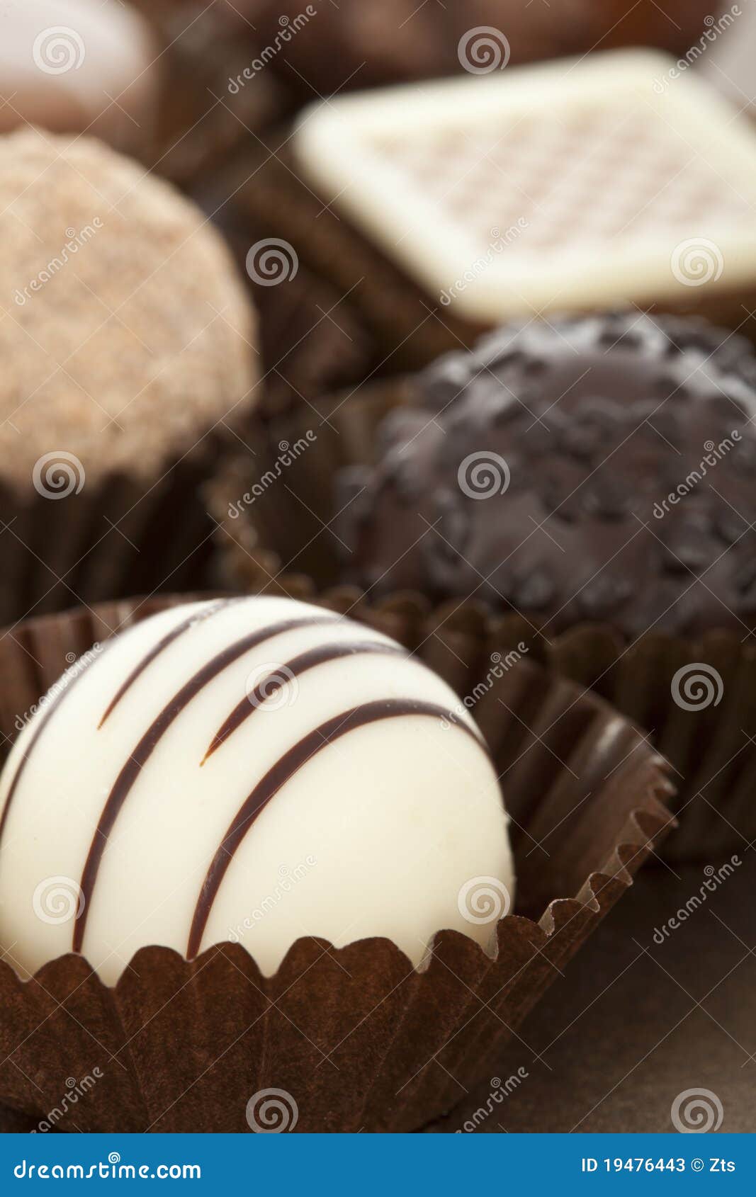 Assorted Chocolate Truffles Stock Image - Image of delicious ...