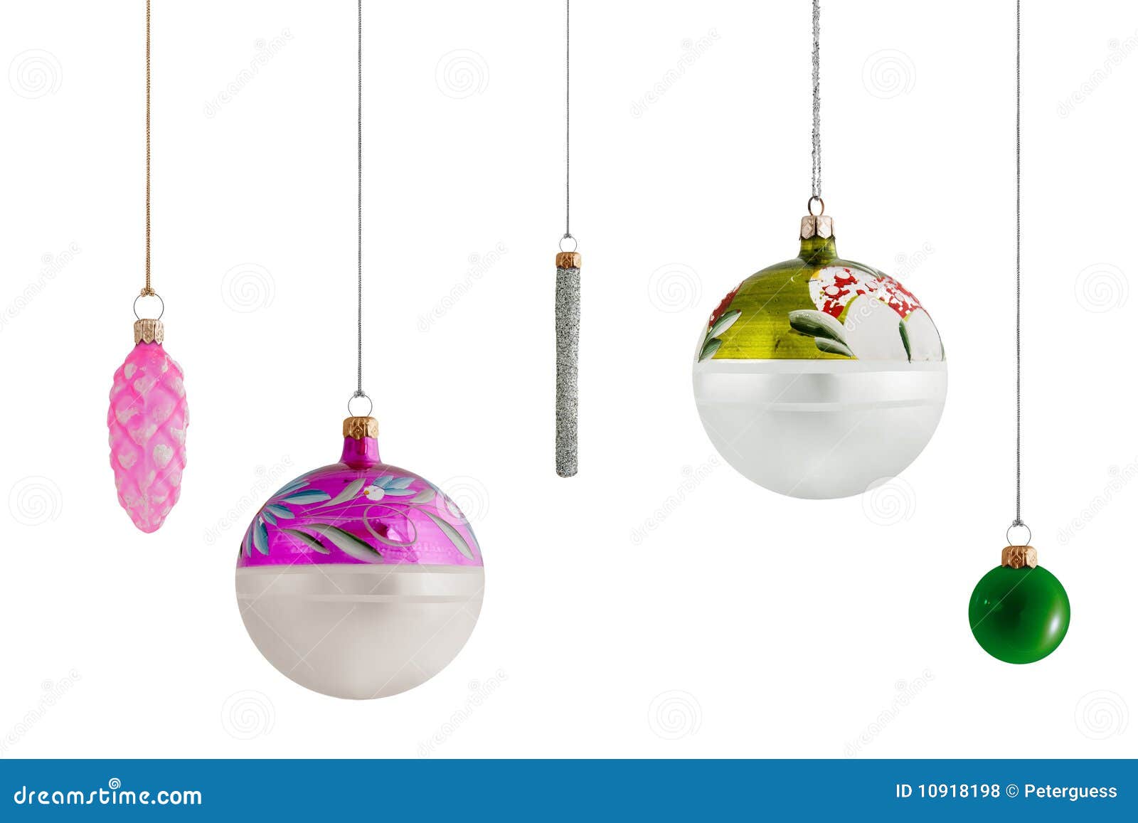 Assorted Christmas Baubles 2 Stock Photo Image of baubles, winter