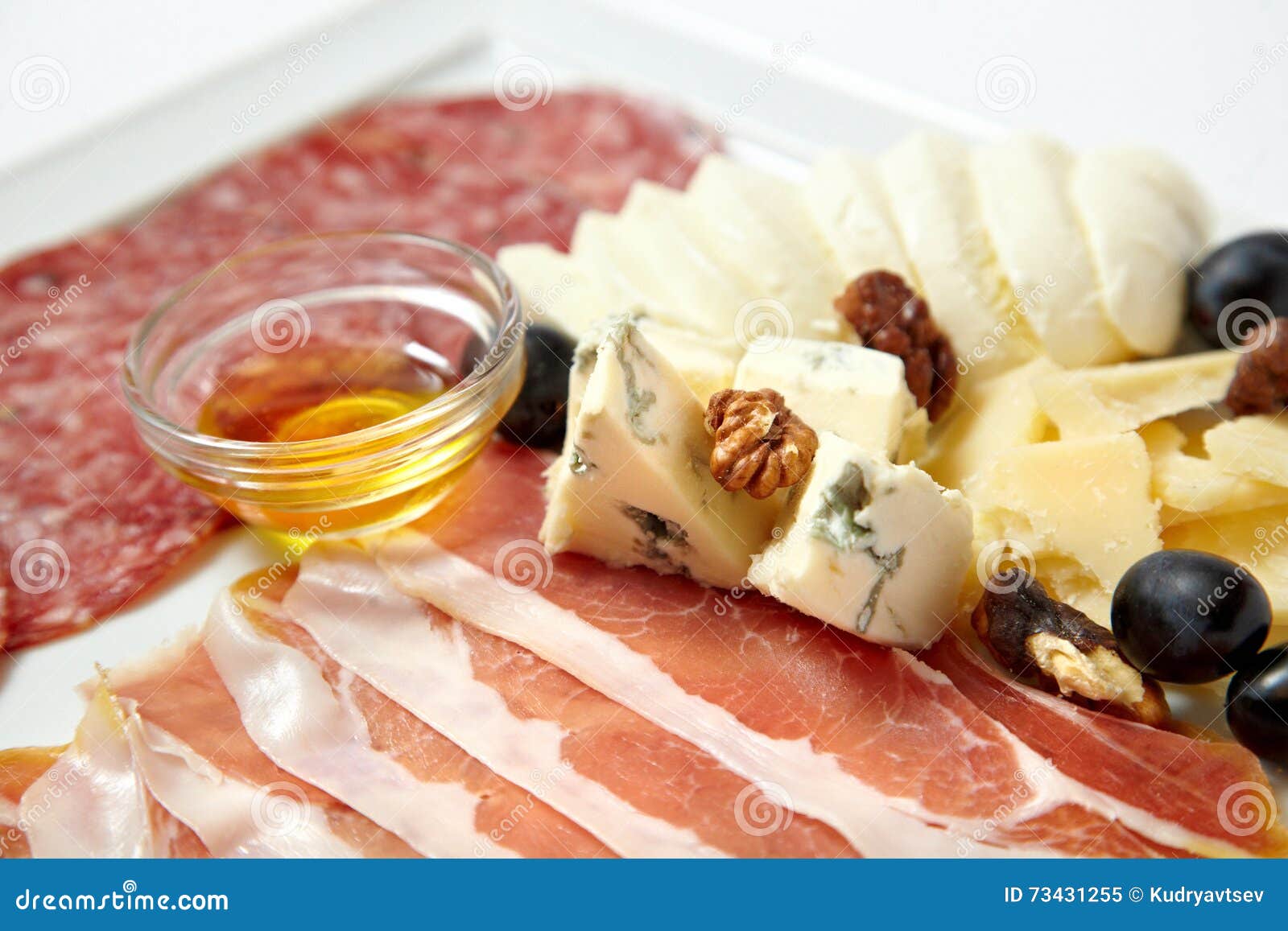 Assorted Deli Meats and Cheese Stock Image Image of salami, italian