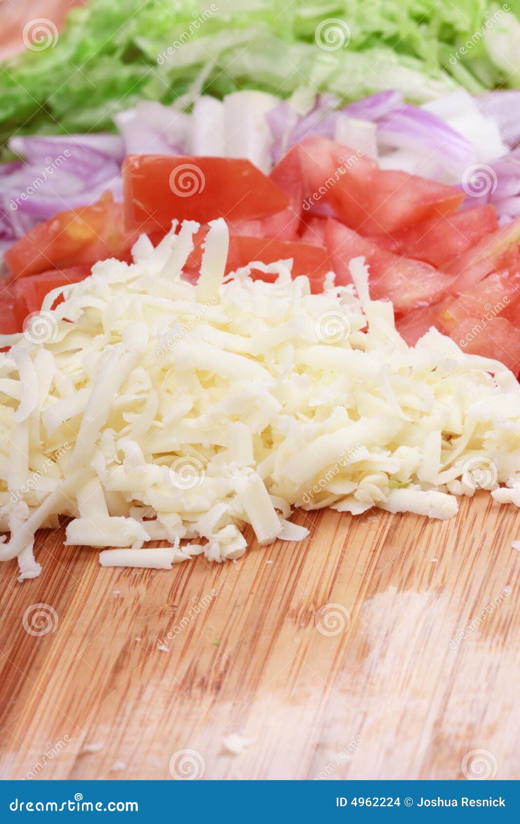 Assorted diced vegetables stock photo. Image of dice, lettuce 4962224