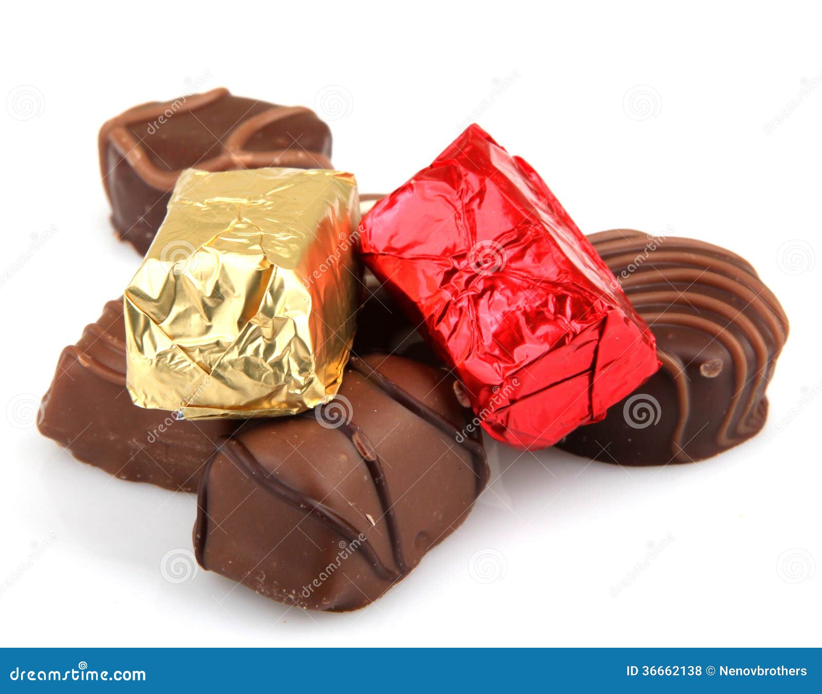 Assorted Fine Chocolates stock photo. Image of delicious 36662138