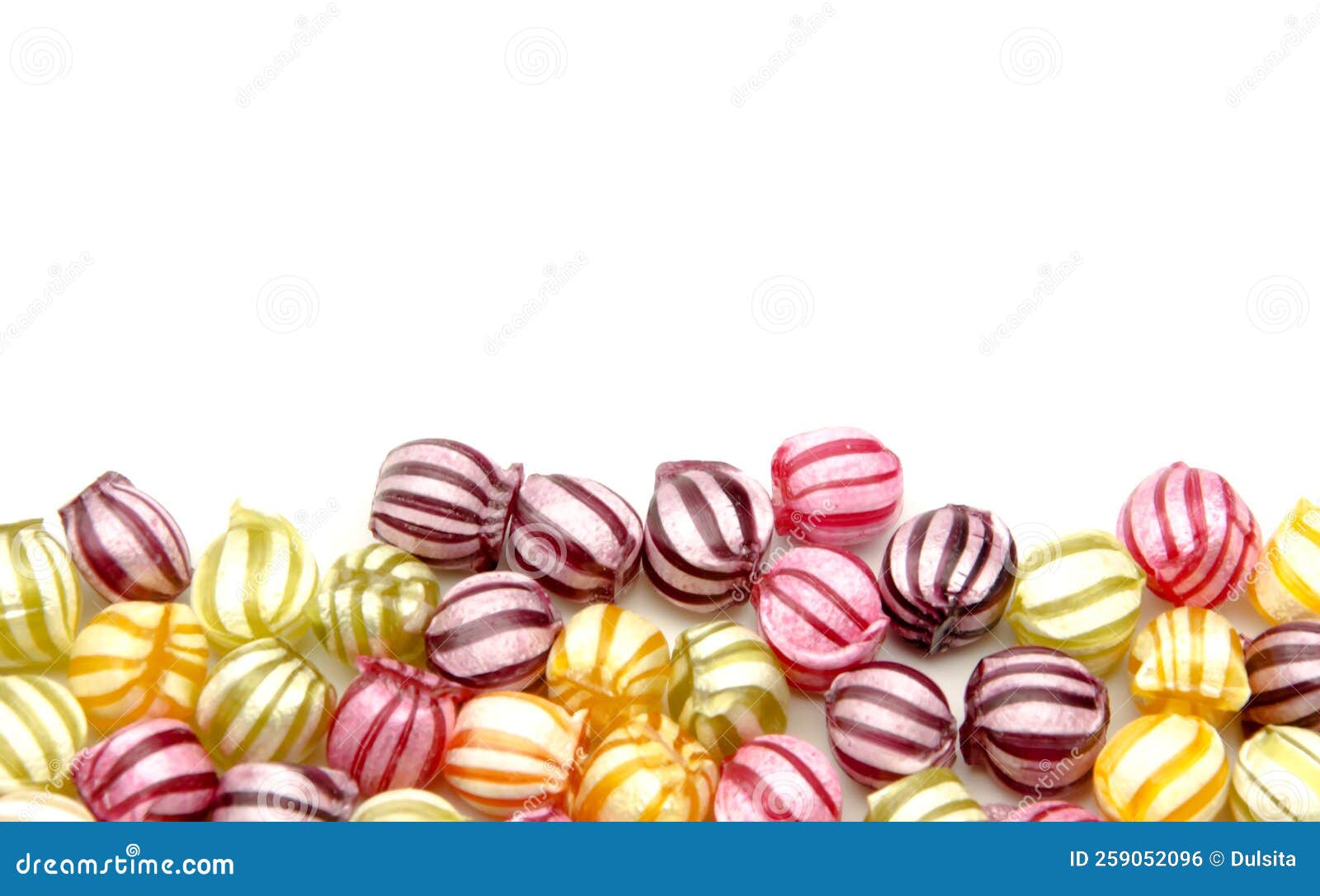 Assorted fruit candies stock photo. Image of abstract 259052096