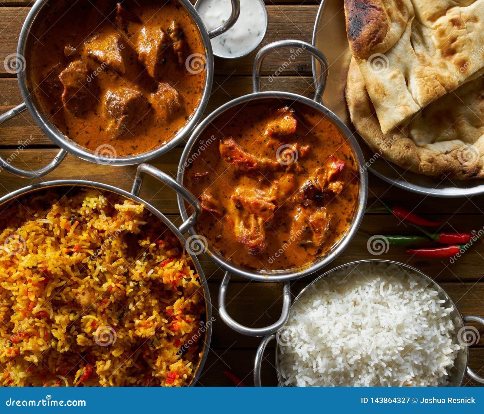 Assorted Indian Curry and Rice Dishes Stock Image Image of assortment