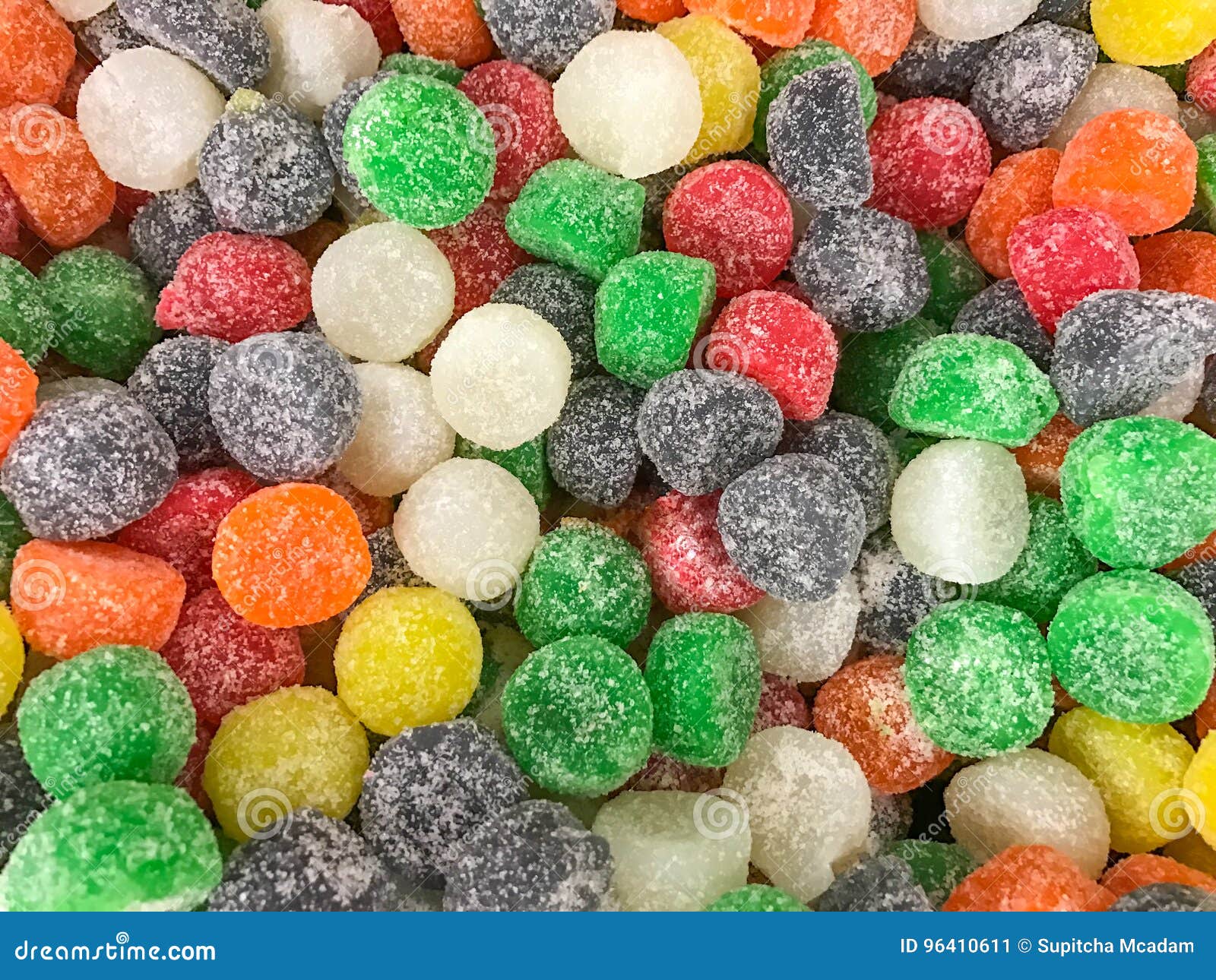 Assorted Multicolored Gum Drops. Stock Image Image of gumdrops, food