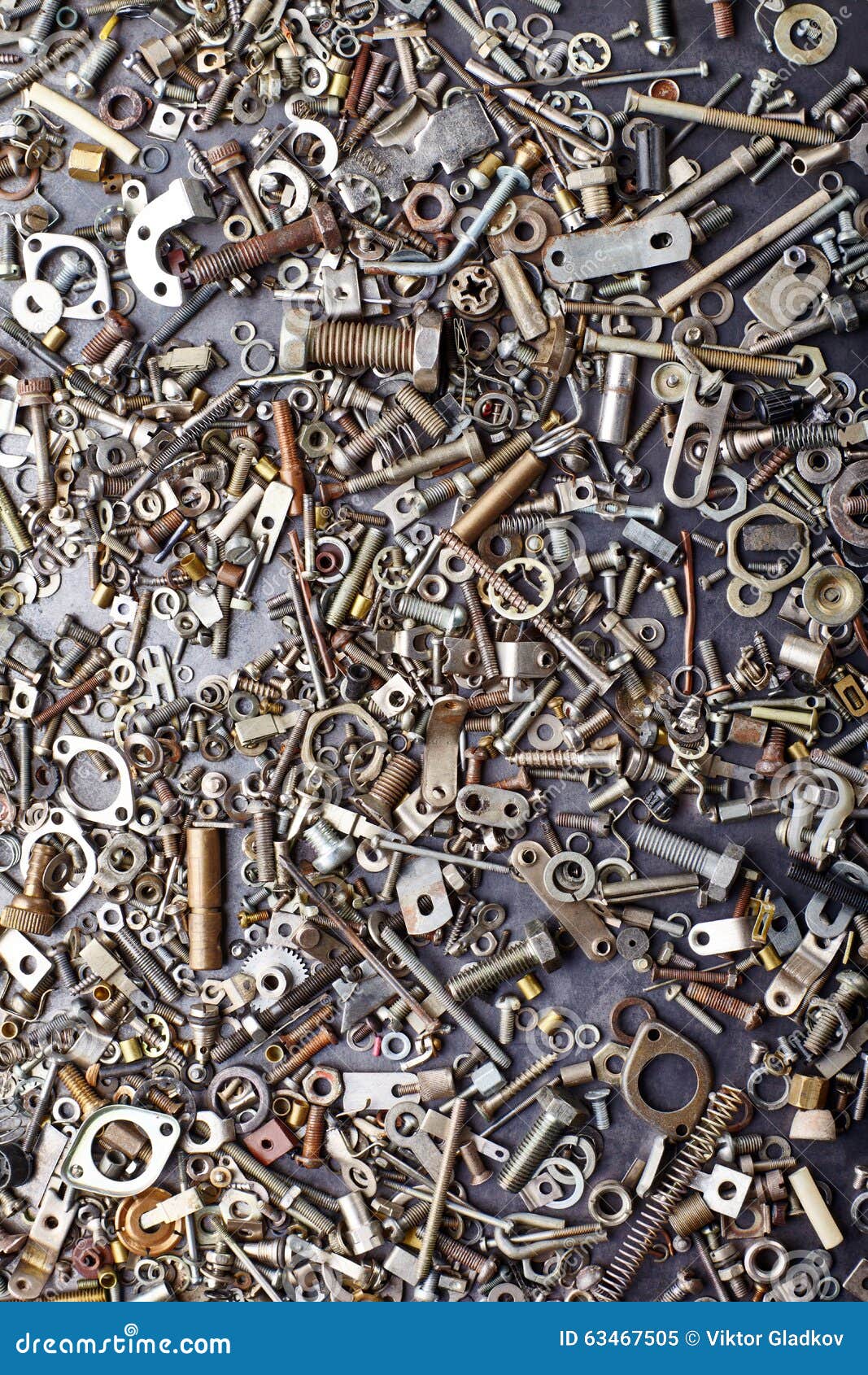 Assorted Nuts And Bolts