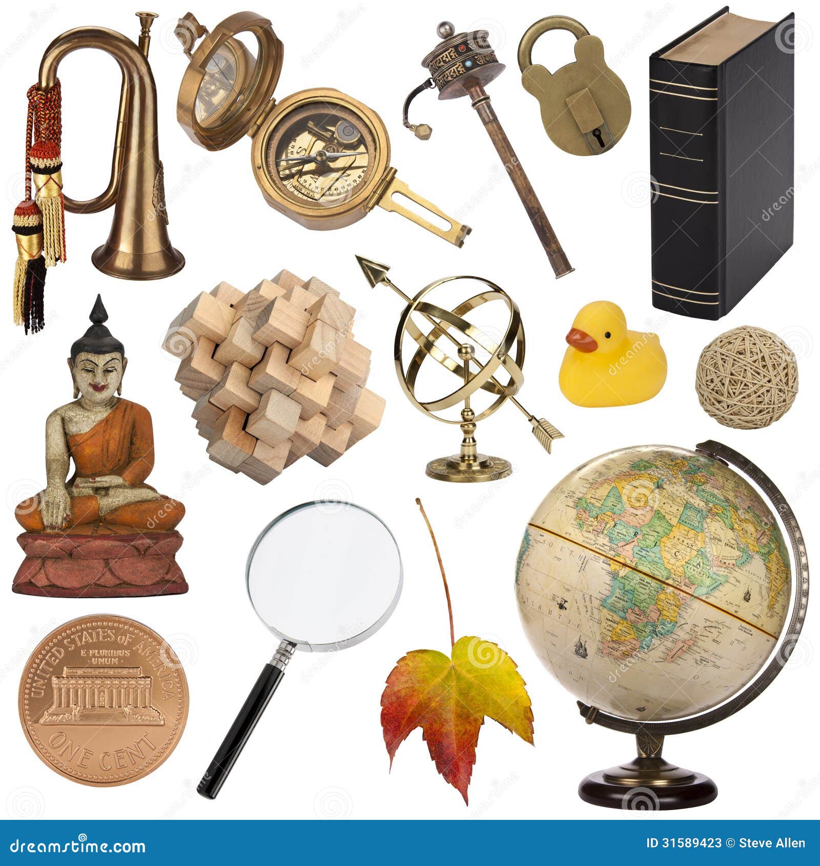 Assorted Objects - Isolated For Cutout Stock Image - Image ...
