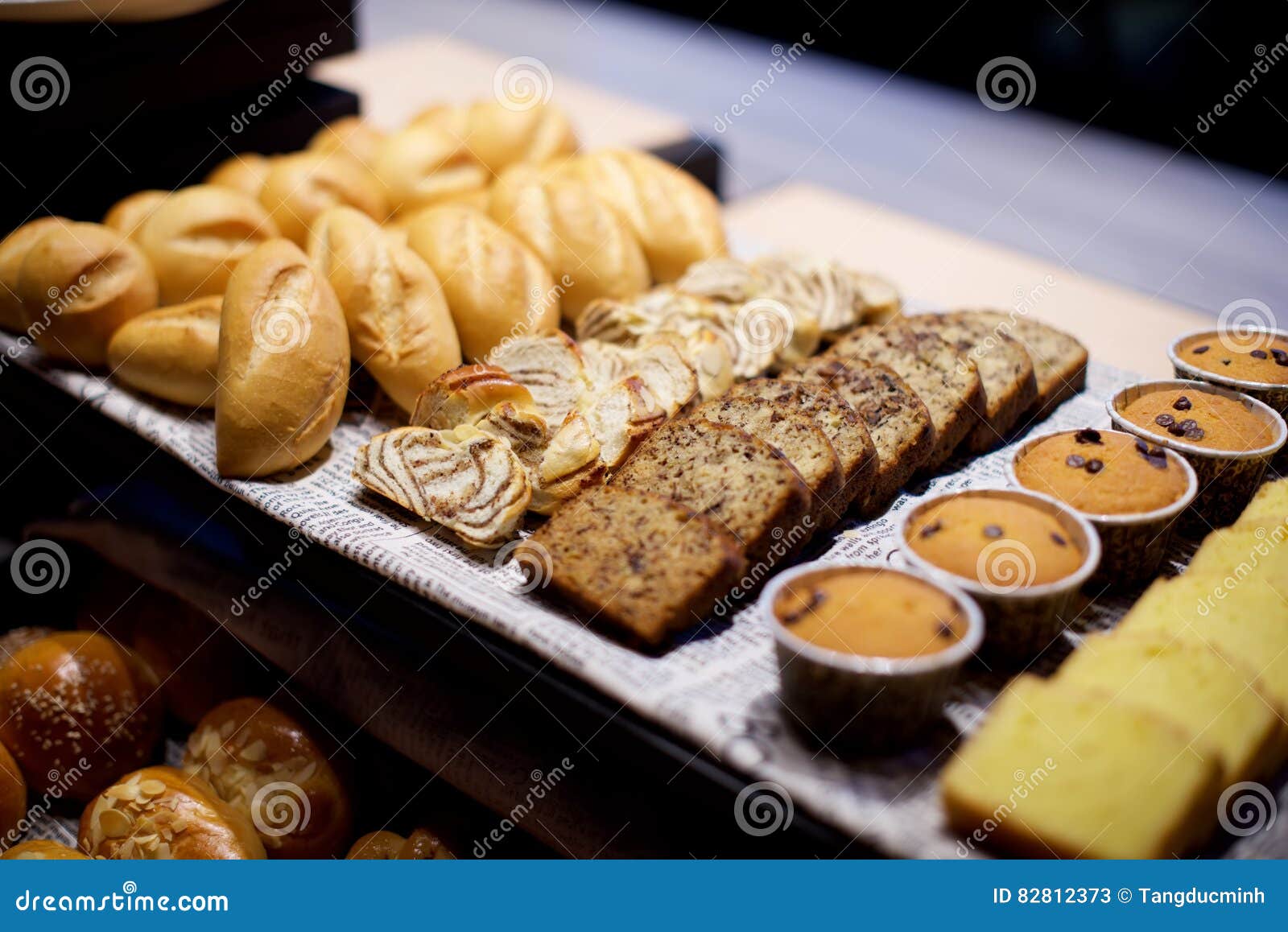 Assorted Pastries in Buffet Stock Image Image of pastry, meal 82812373