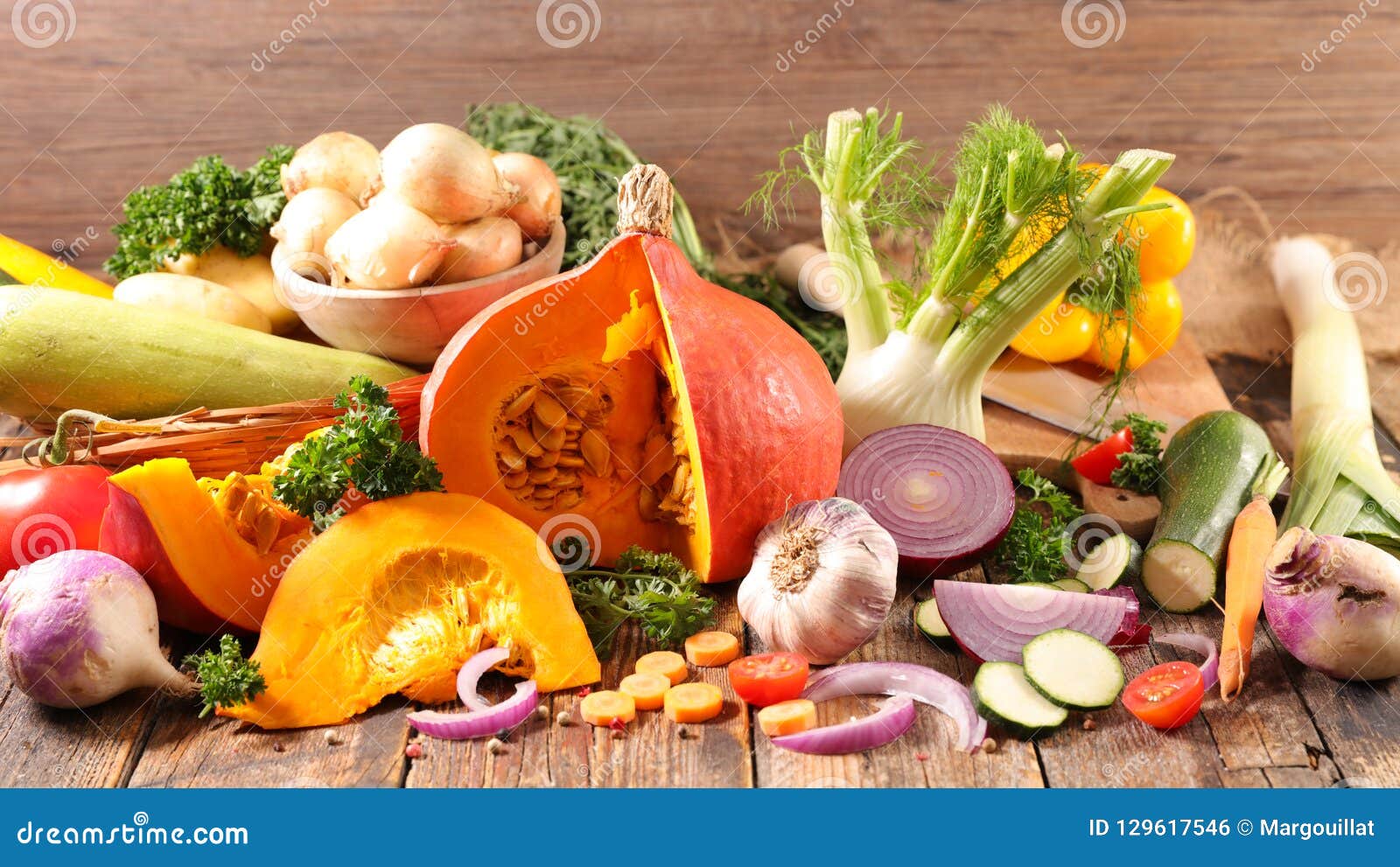 Assorted raw vegetable stock photo. Image of organic 129617546