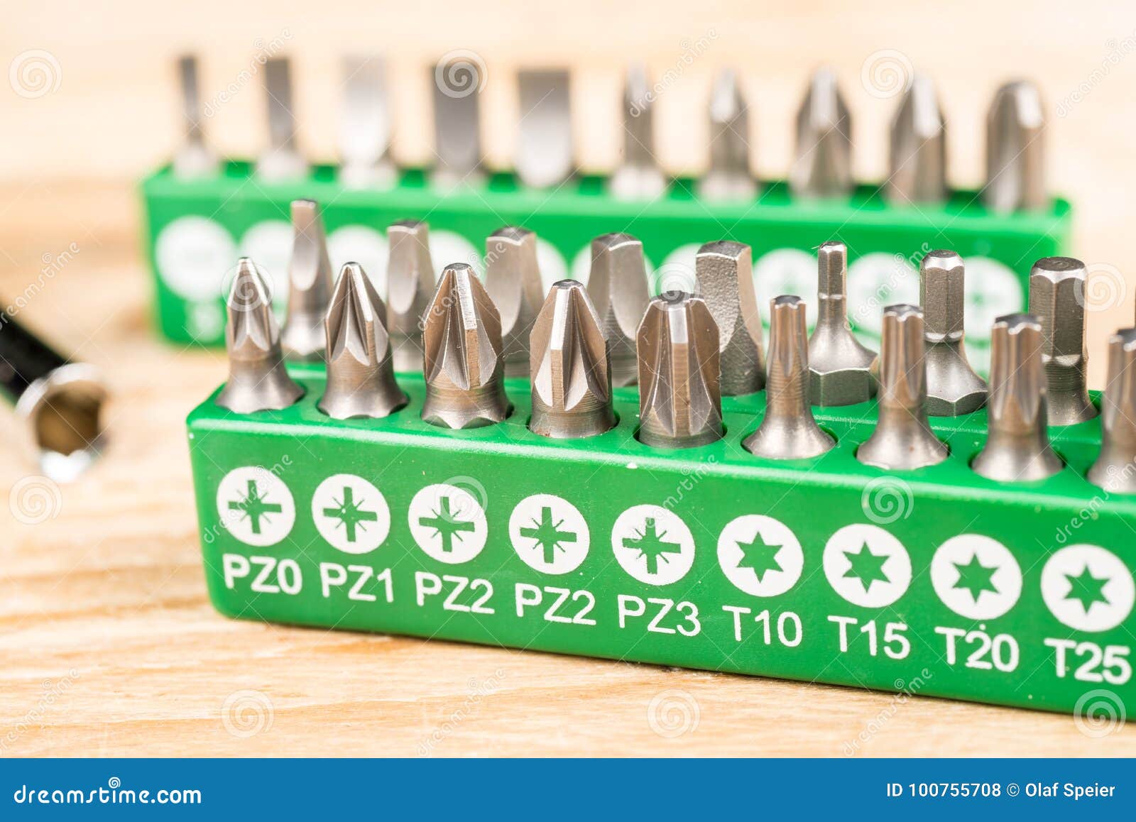assorted screwdriver insert tips