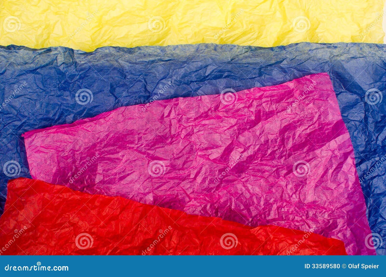 Assorted tissue paper stock photo. Image of wrinkle, plain 33589580