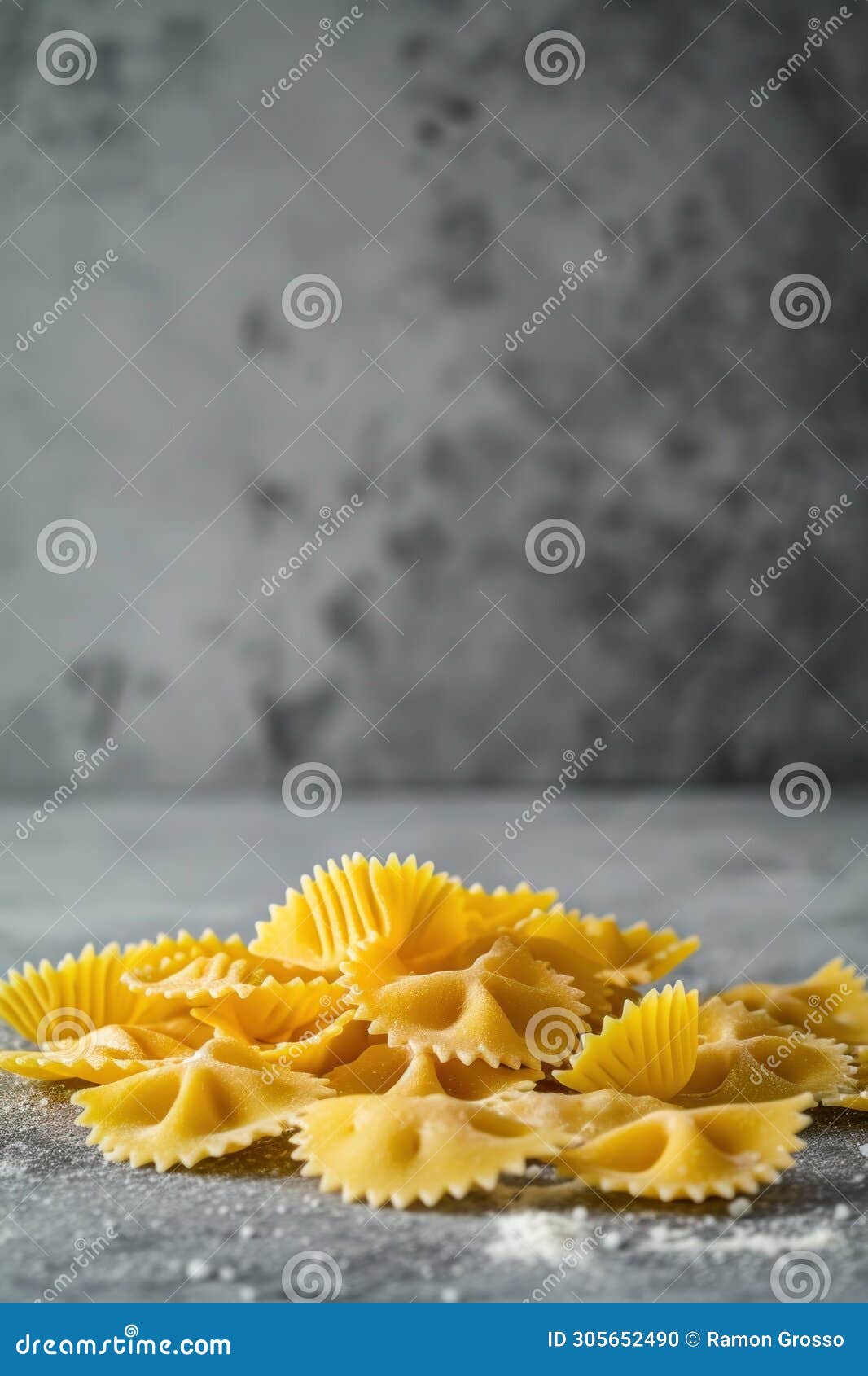 assorted italian fresh pasta