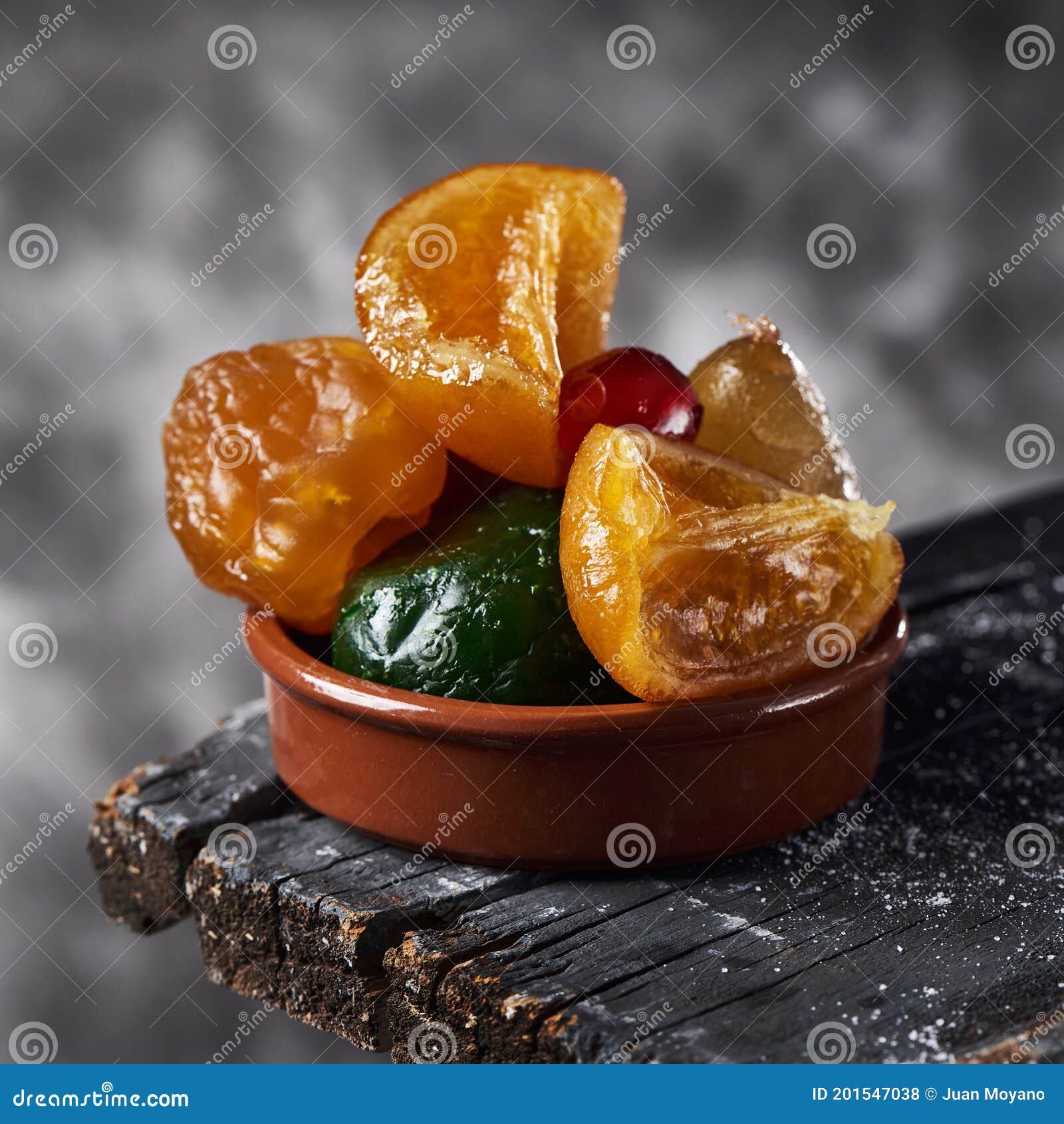 Assortiment De Fruits Confits Espagnol Photo stock - Image du