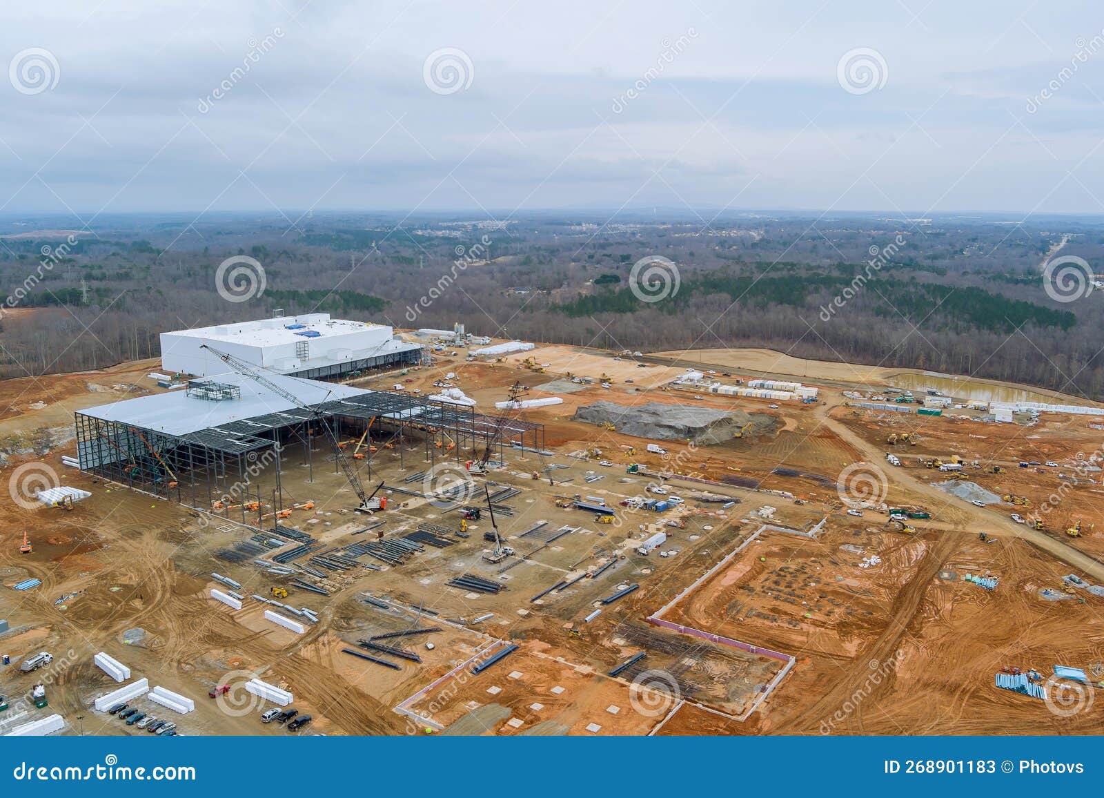 An Assortment of Construction Equipment that is Used during the