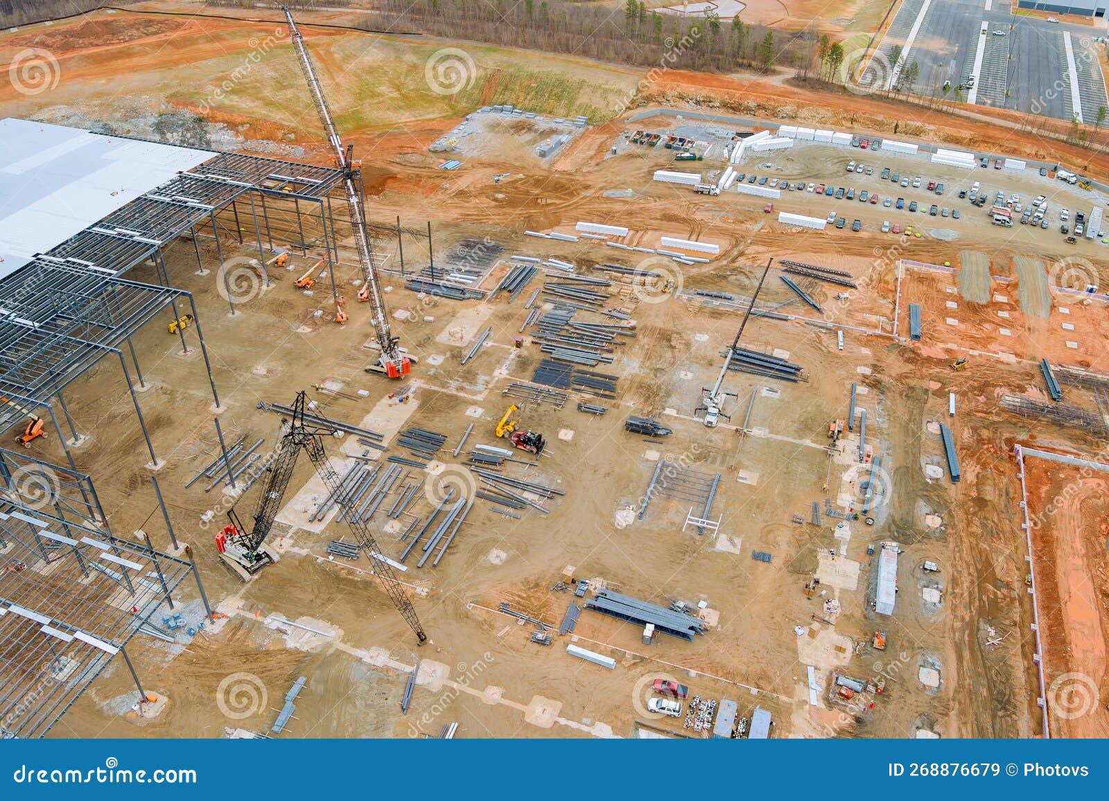 An Assortment of Construction Equipment that is Used during the