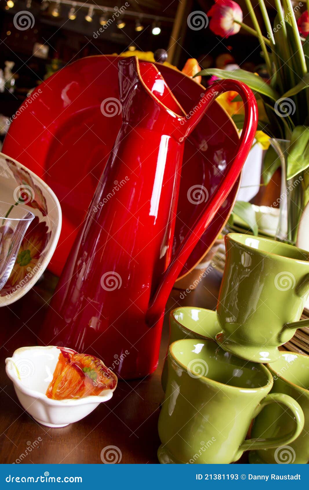 Assortment of Dinner Plates, Cups and Bowls Stock Image Image of buffet, eatery 21381193