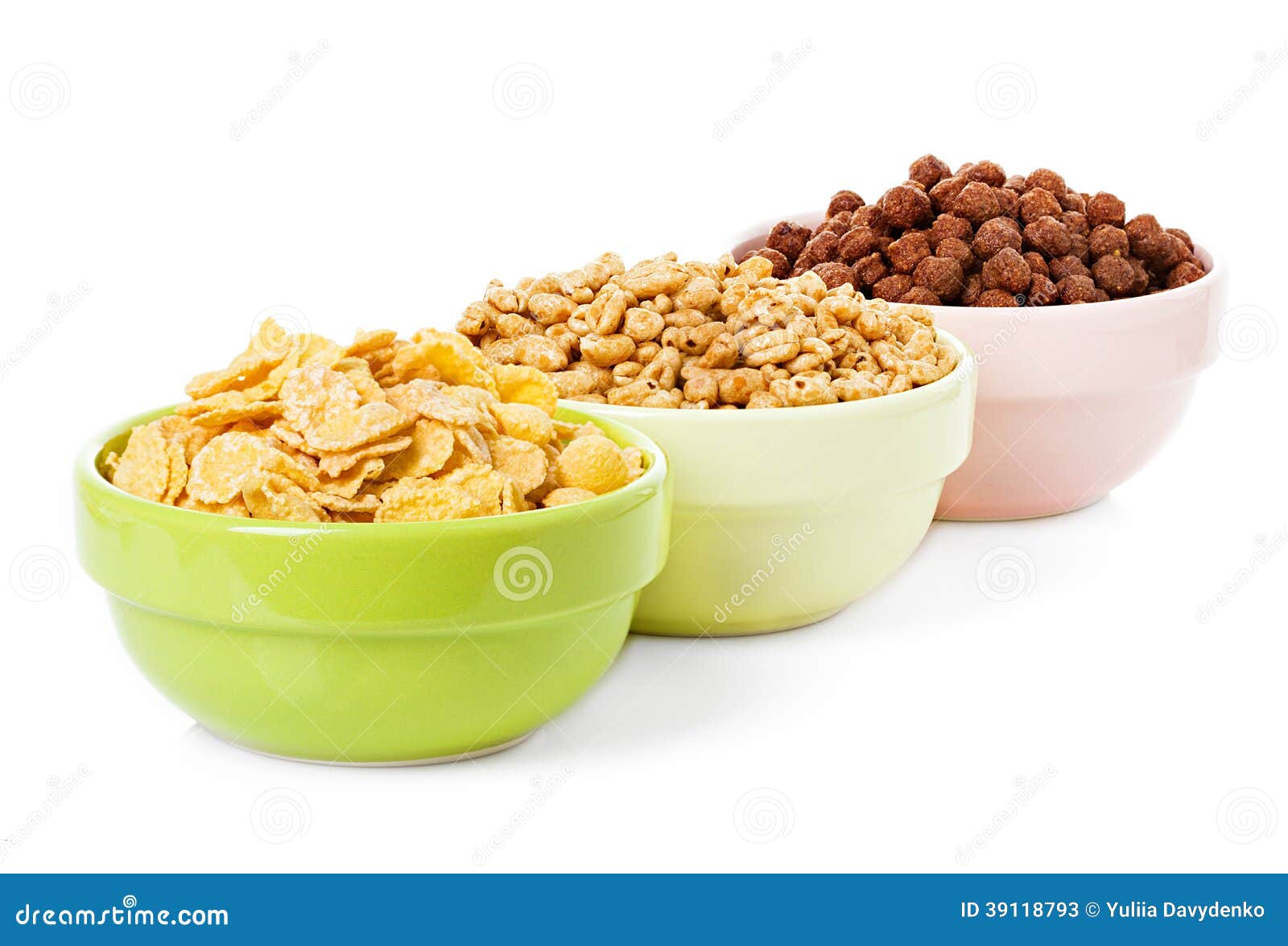 Assortment Dry Cereal, Flakes for Breakfast Stock Image Image of crisp, dried 39118793