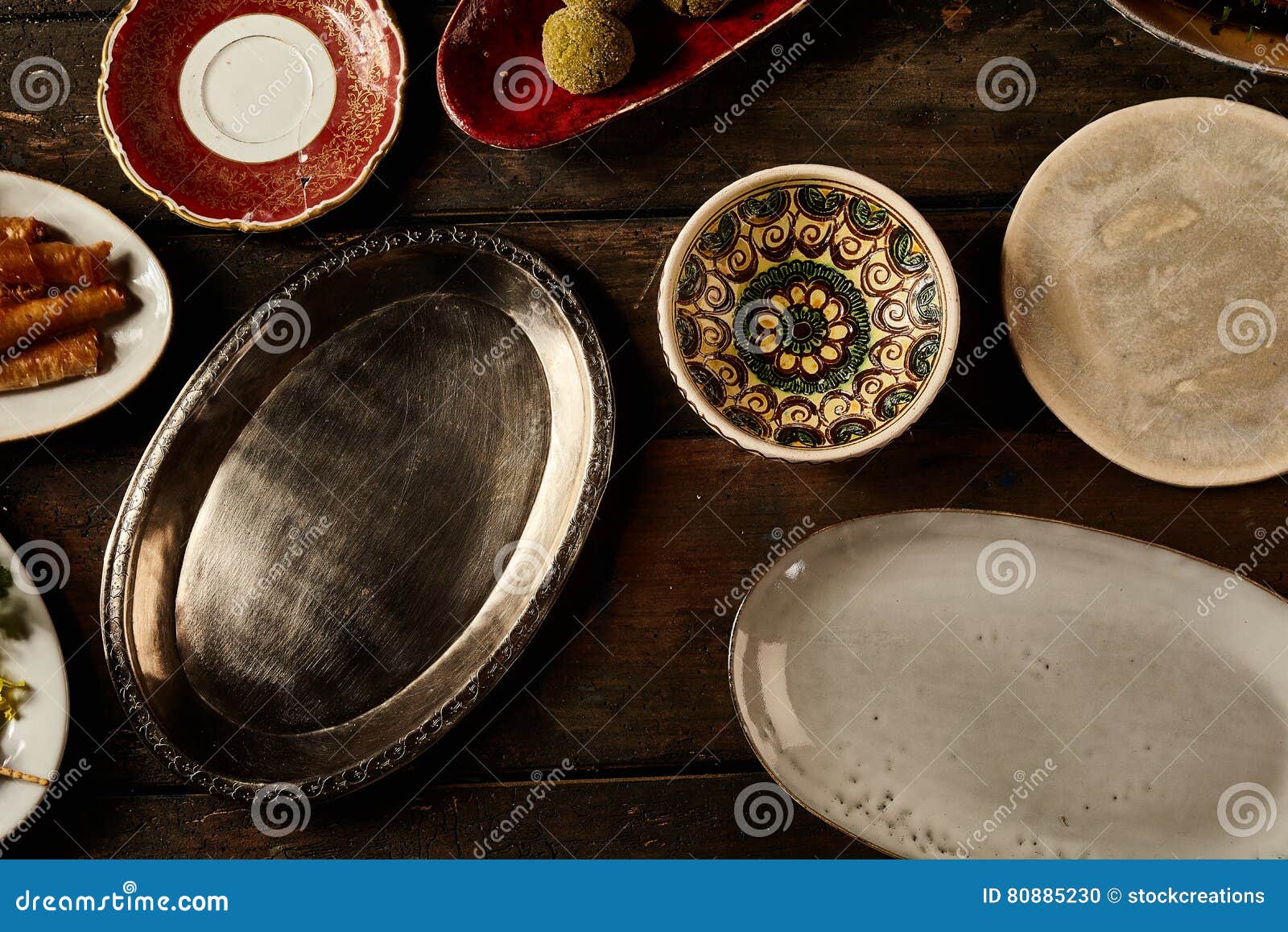 rustic dishes