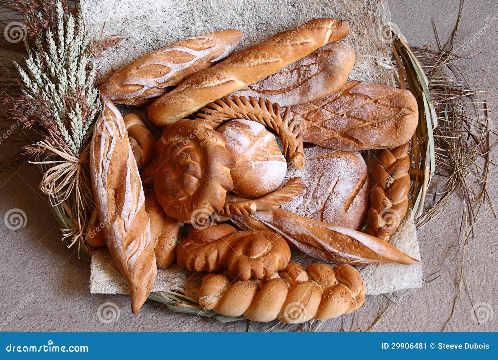 Bread on display stock image. Image of loaves, loaf, bread 29906481