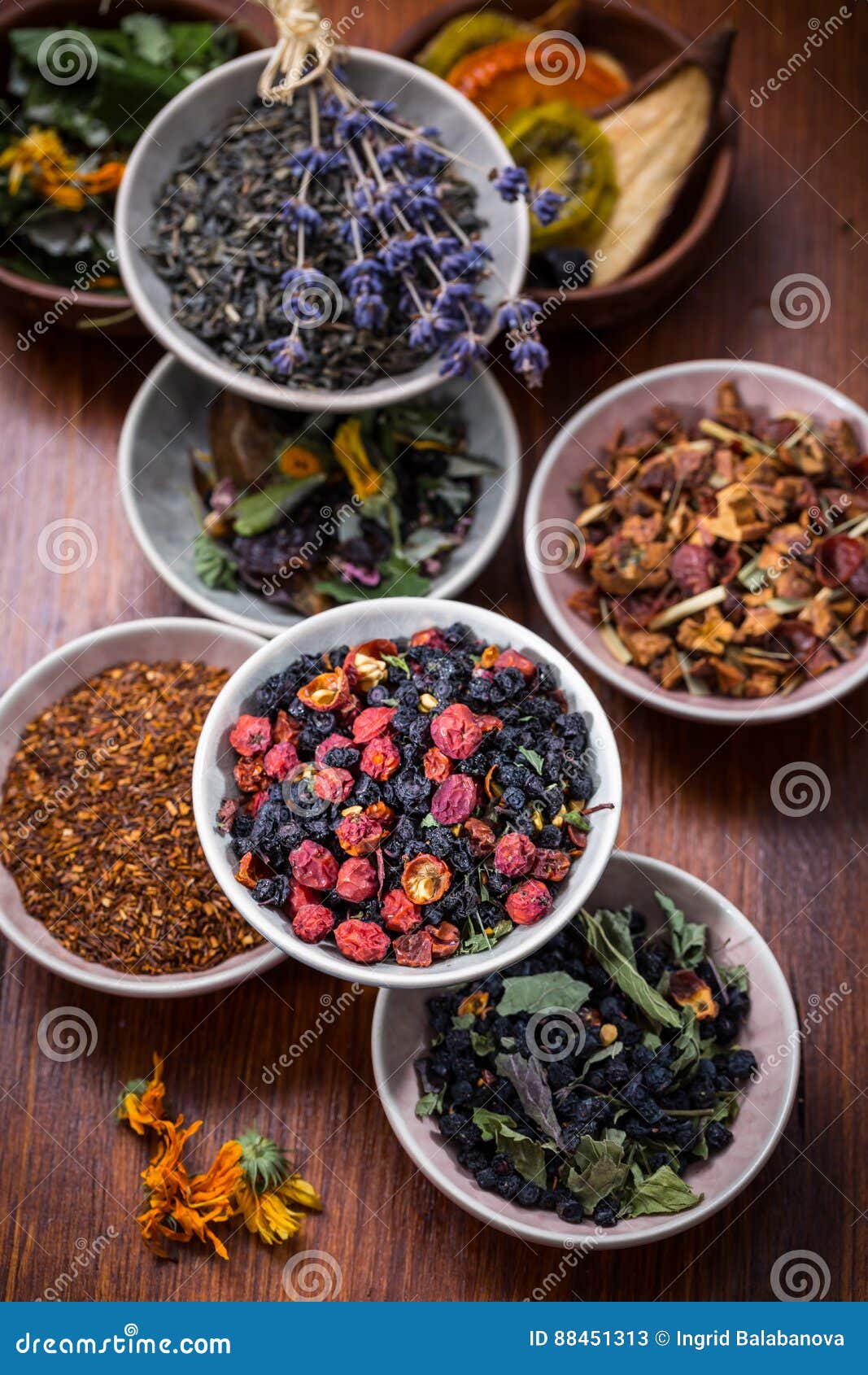 Assortment of Herbal and Fruit Tea Stock Image Image of caffeine