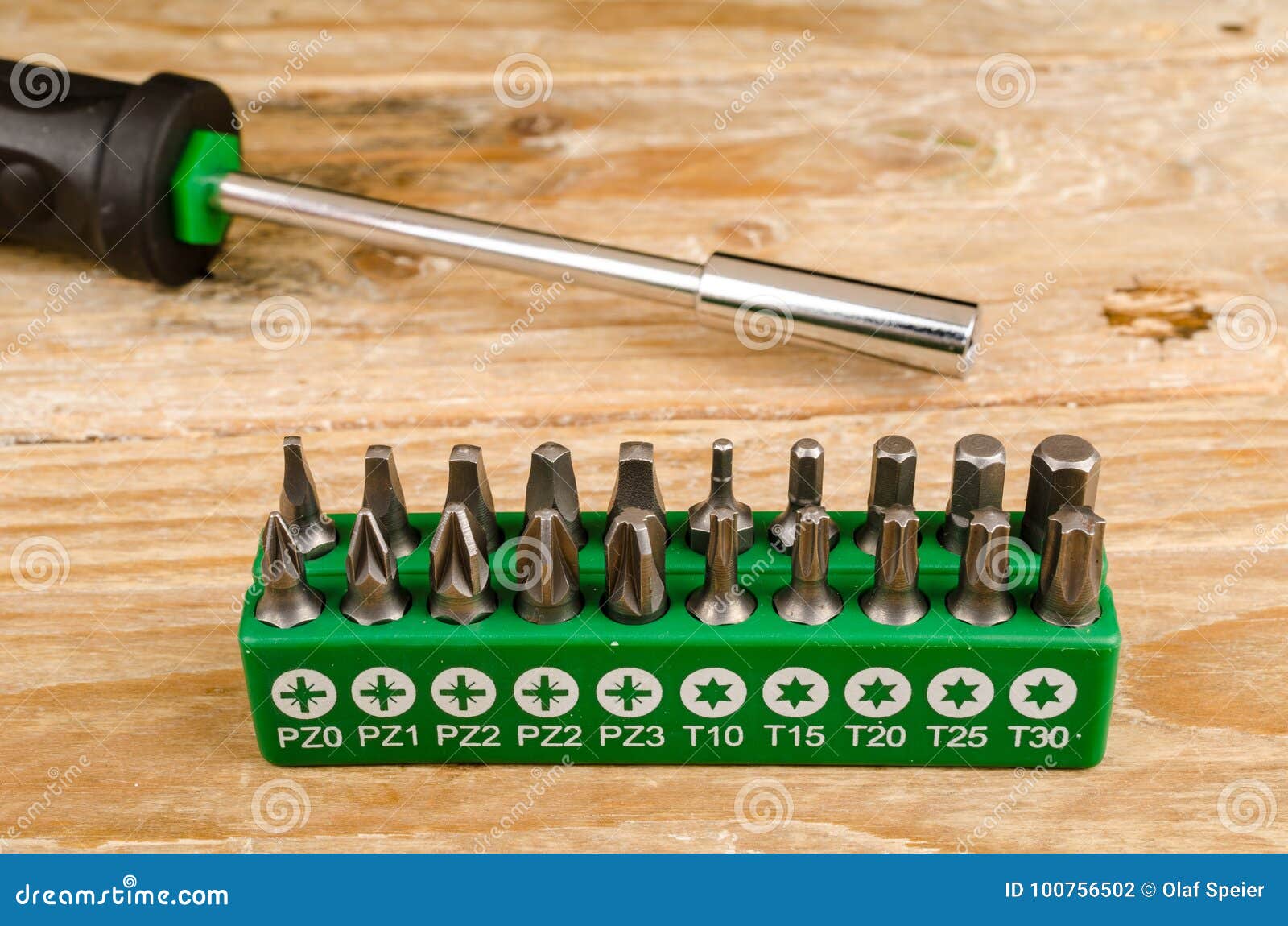 assorted screwdriver insert tips