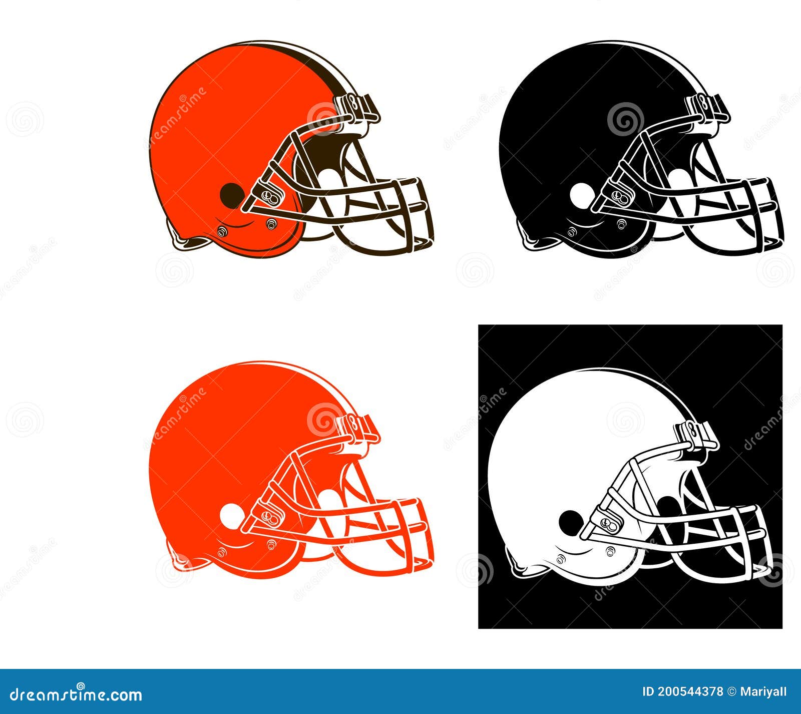 Cleveland Browns Logo Stock Illustrations – 14 Cleveland Browns