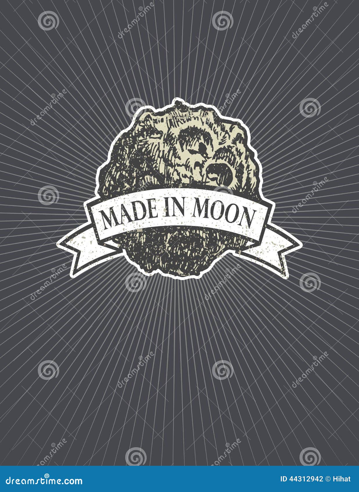 Asteroid. Hand Drawn Vector Illustration Eps8 Stock Vector ...