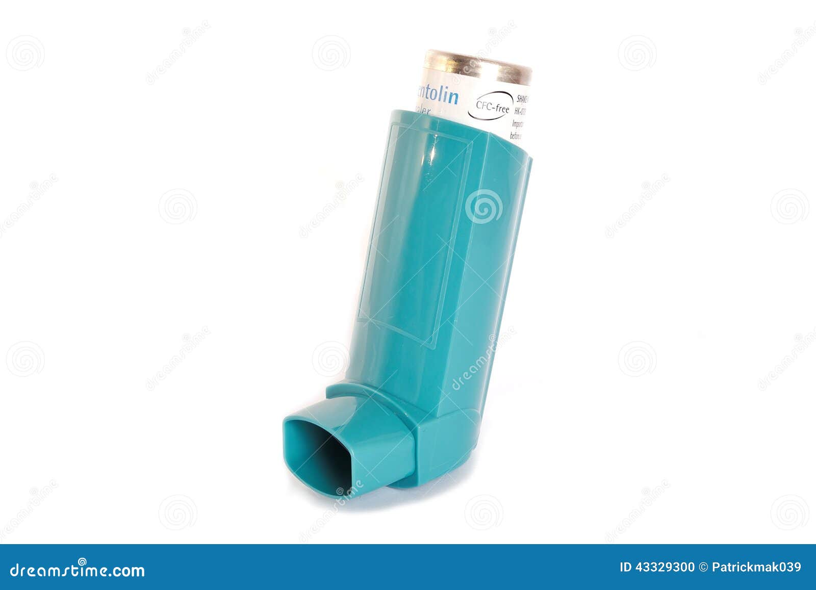 Asthma inhaler stock photo. Image of lungs, asthma, medical 43329300