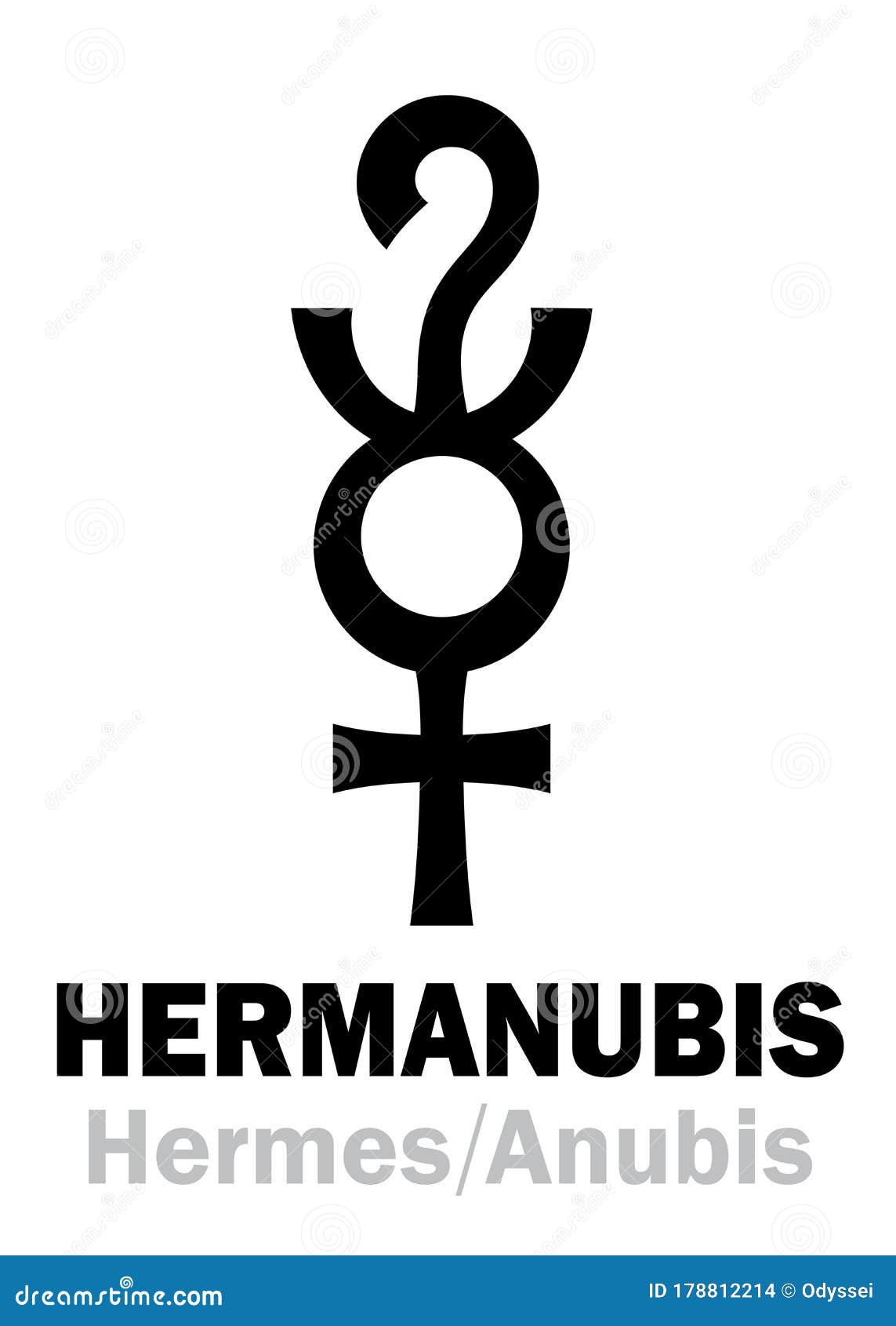astrology: hermanubis (hermes+anubis)