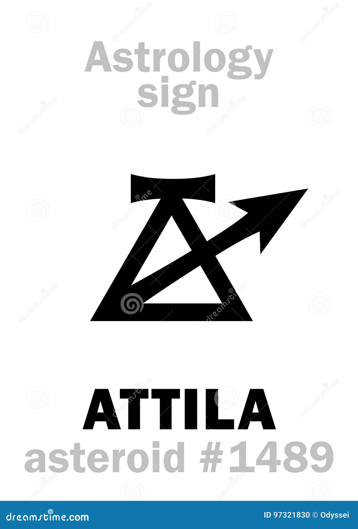 astrology: asteroid attila (scourge of god)