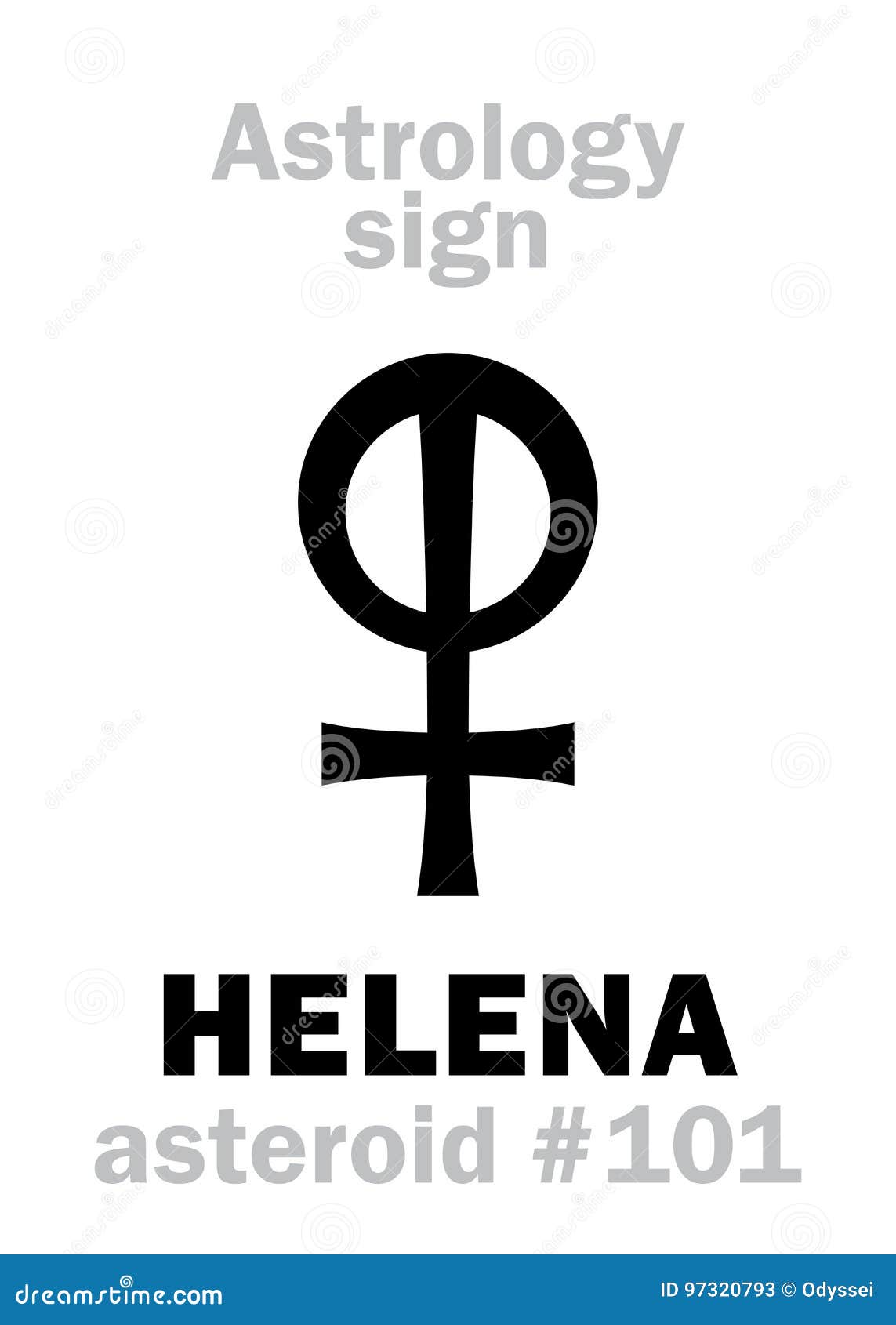 astrology: asteroid helena (helen of troy)