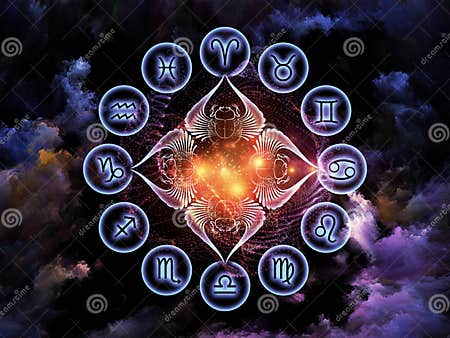 Astrology Backdrop stock illustration. Illustration of horoscope - 25636442