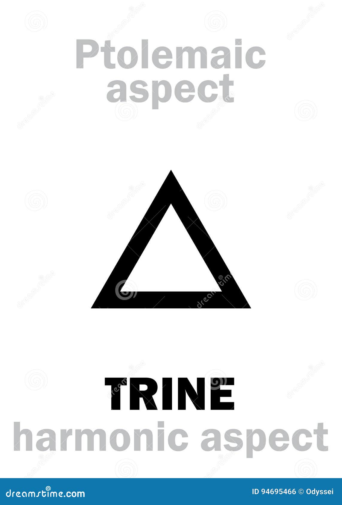 astrology: trine (aspect)