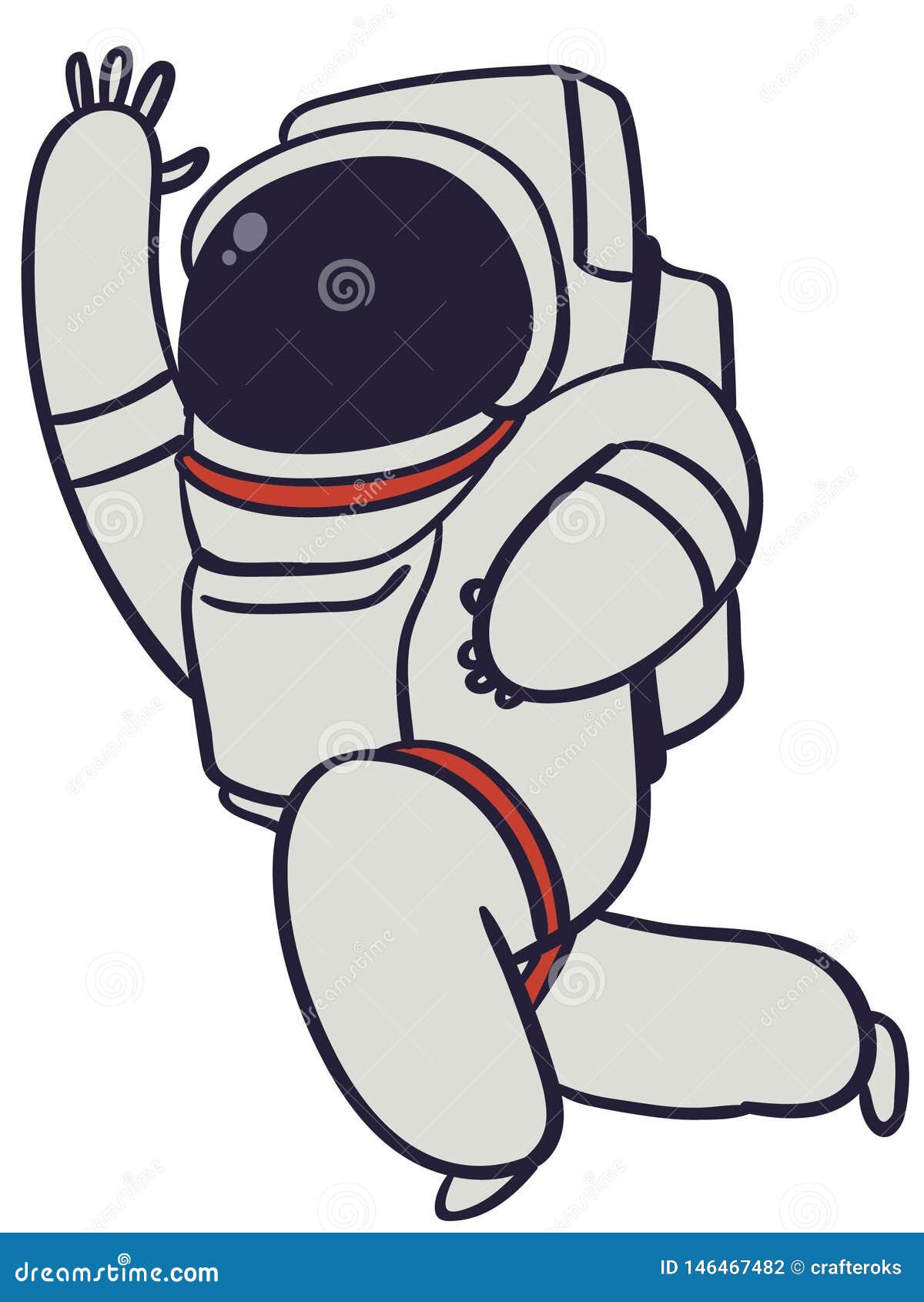 astronaut vector download free