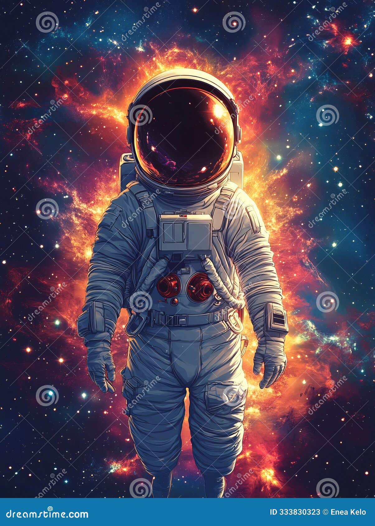astronaut in the void: a minimalistic space journey